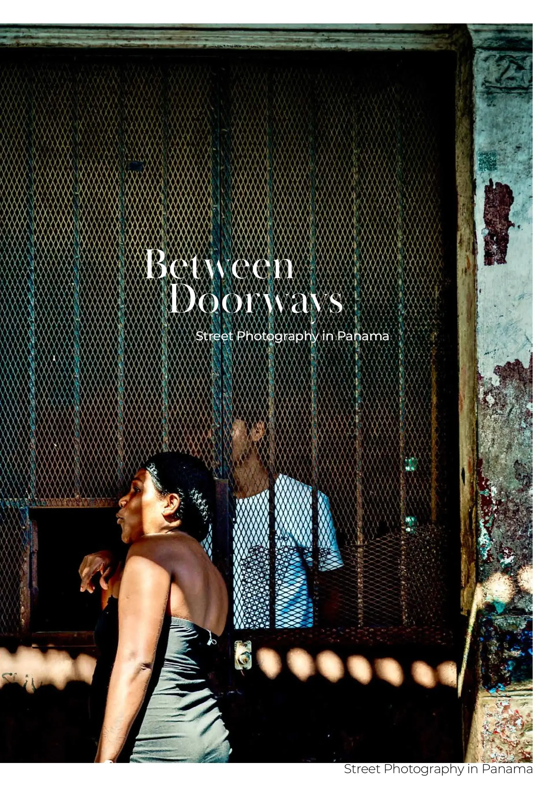 Between Doorways Street Photography in Panama