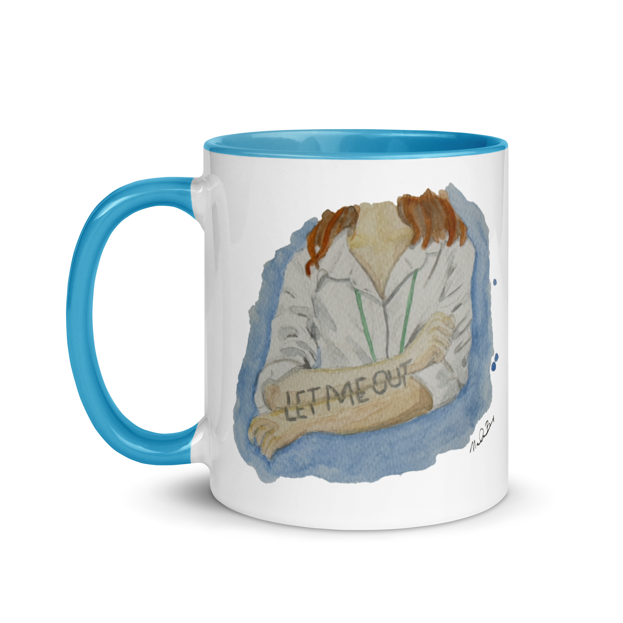 "Let Me Out" mug