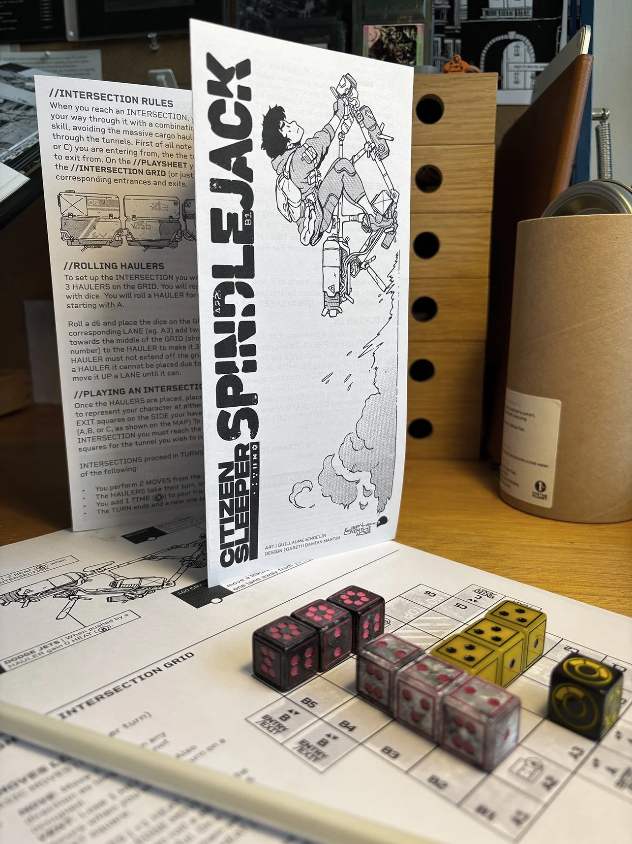 Citizen Sleeper– The FREE board game 🤖🦾🦿