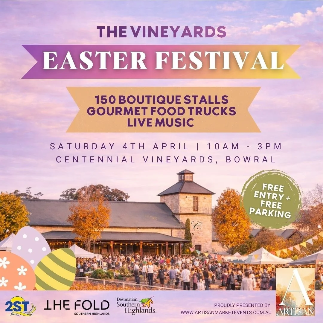 The Vineyards Easter Market Bowral NSW – relaxed day among autumn vines with local makers and free entry