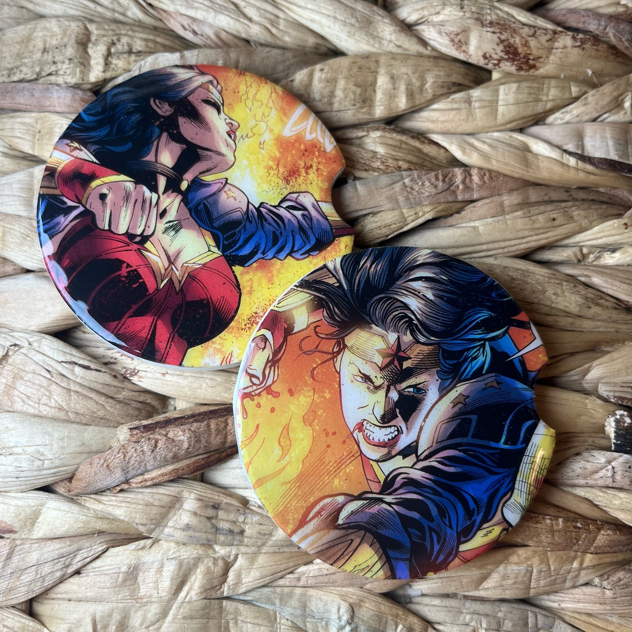 Diana Car Coasters