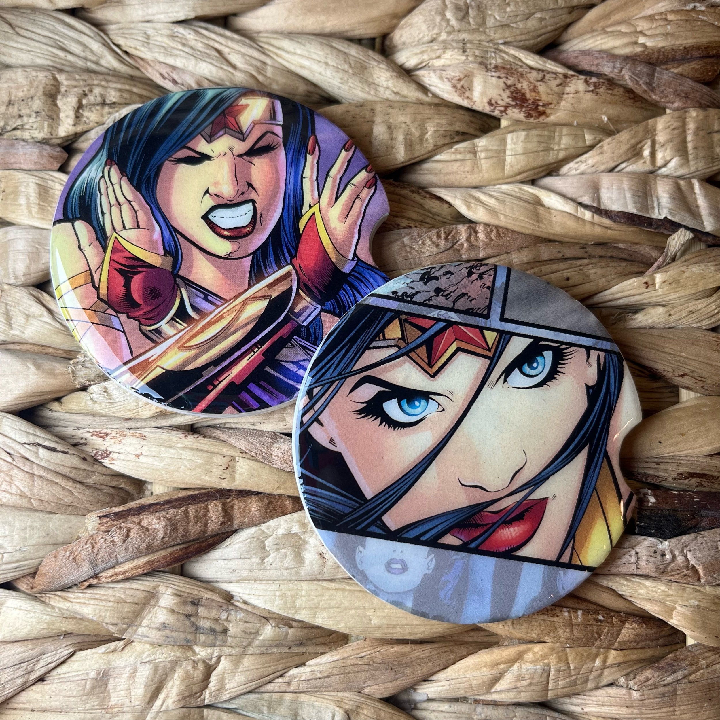 Diana Car Coasters