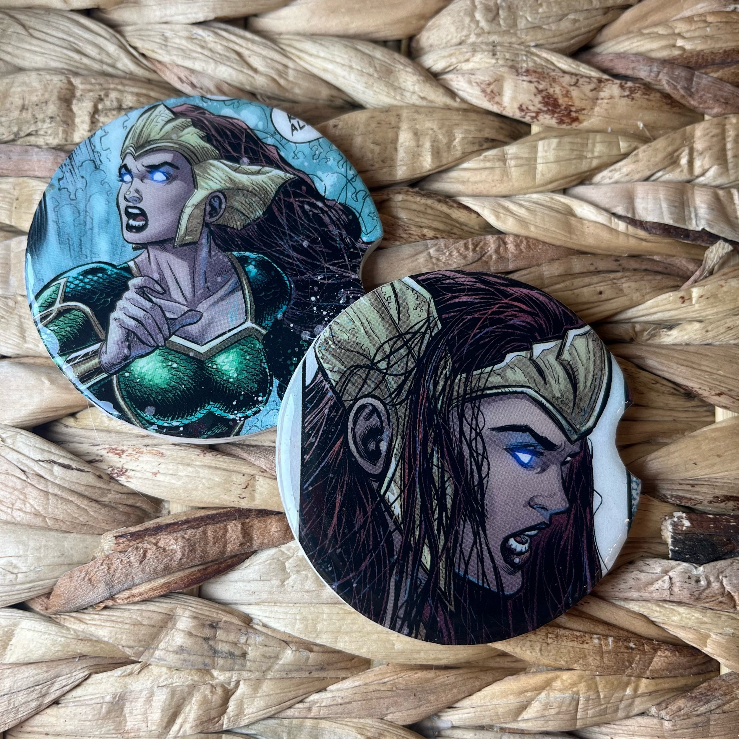 Mira Car Coasters