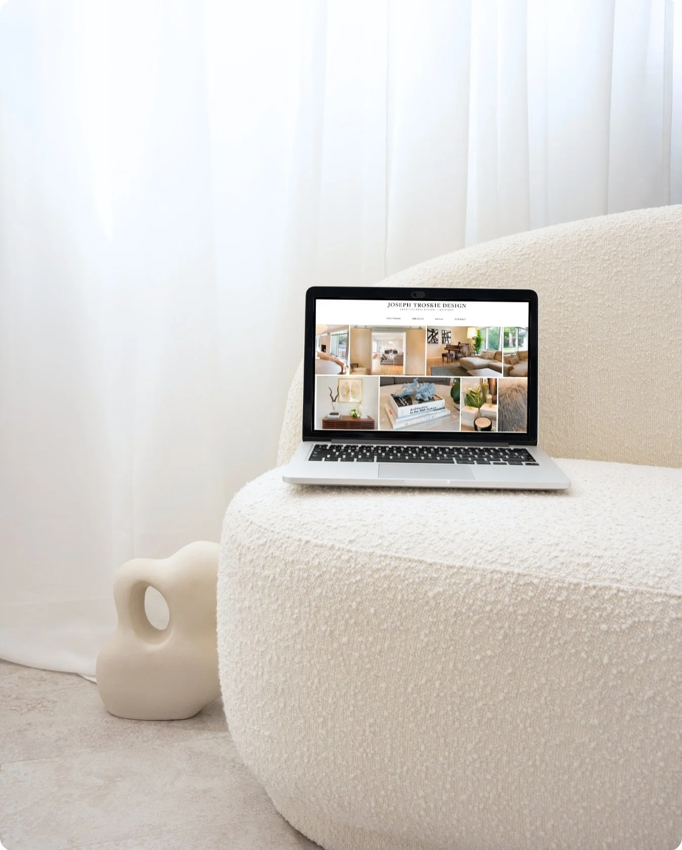 Let&rsquo;s chat about professional photos for your web design and why you shouldn&rsquo;t launch a website without them.
&darr;
&darr;
1. Builds Trust + Credibility: High-quality photos make your brand look established and reliable. Site visitors ar