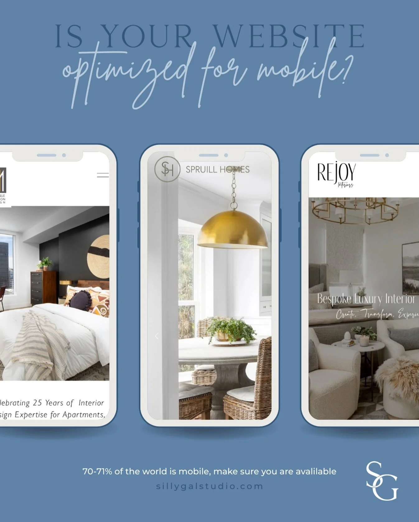 Did you know that most people are mobile users and check your website via mobile first? If it&rsquo;s slow, clunky, or hard to navigate, you could be losing clients before they even talk to you.

Mobile optimization isn&rsquo;t optional for business 
