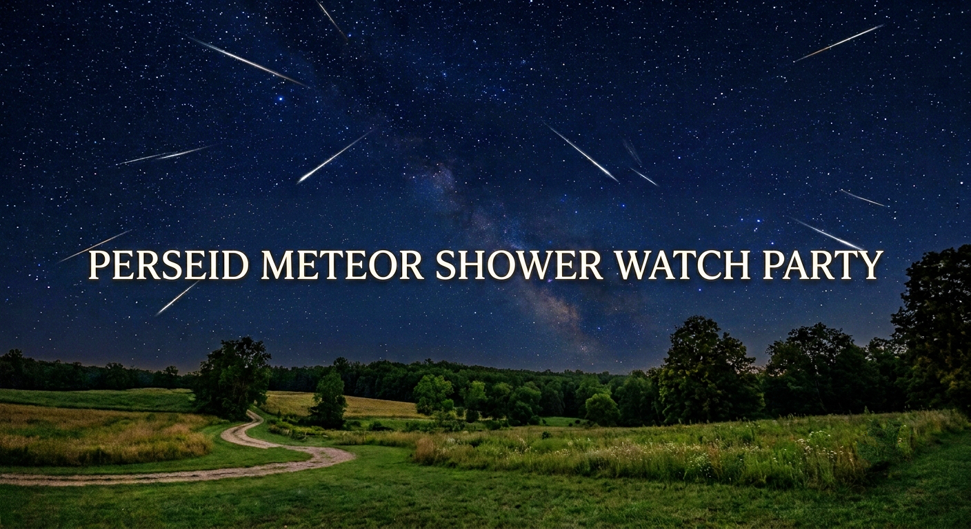 Perseid Meteor Shower Watch Party at McCoy Farm and Gardens