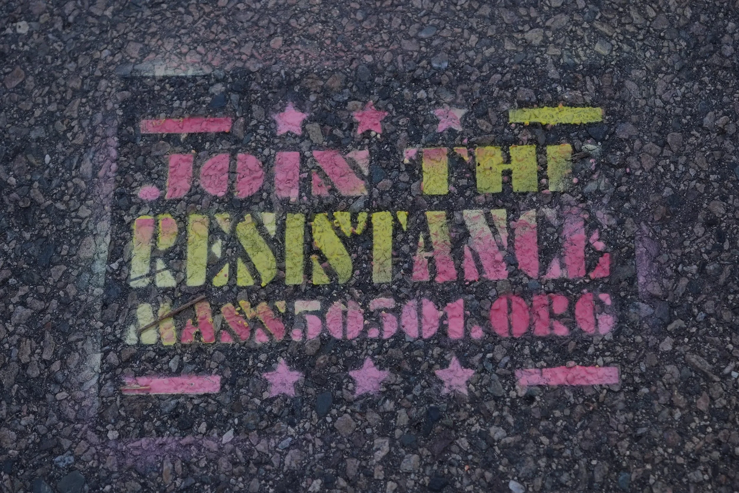 Growing the Movement through Street Chalking