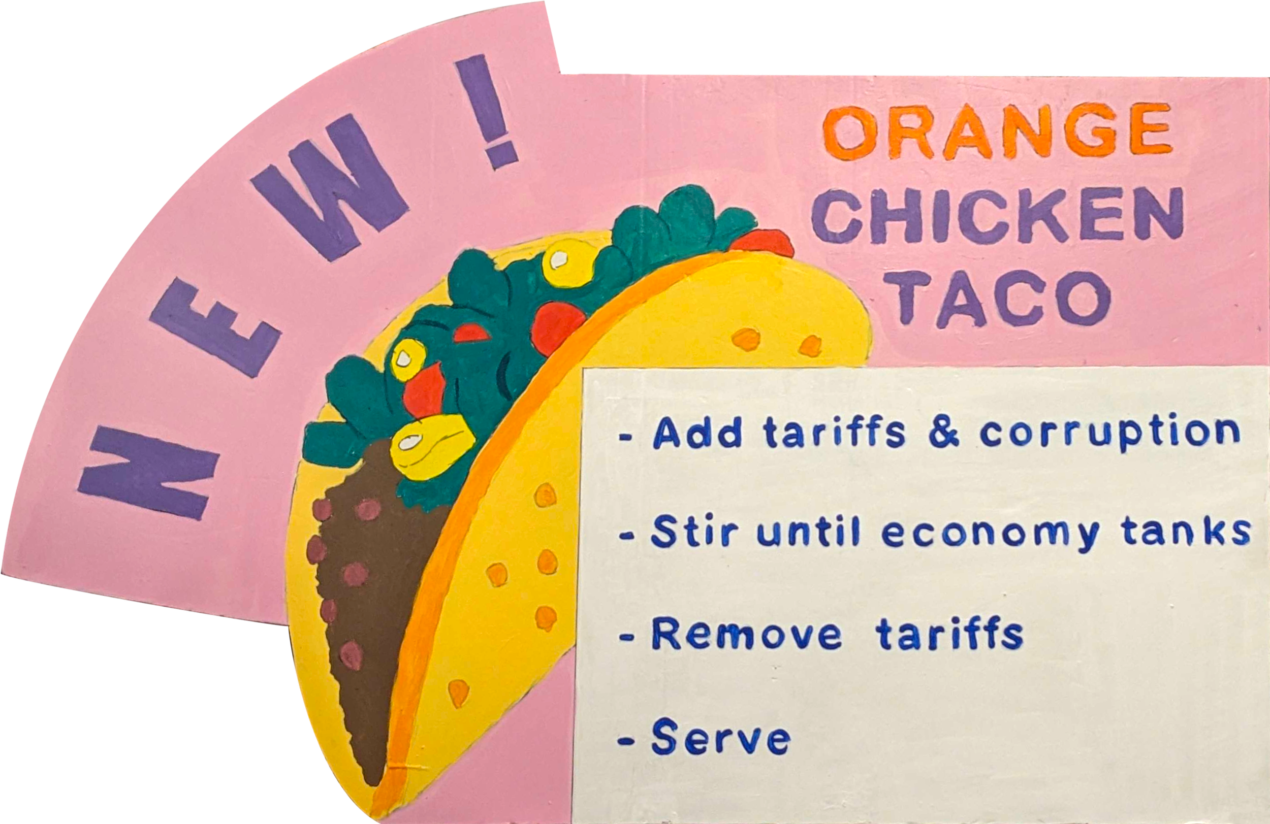 Orange Chicken Taco