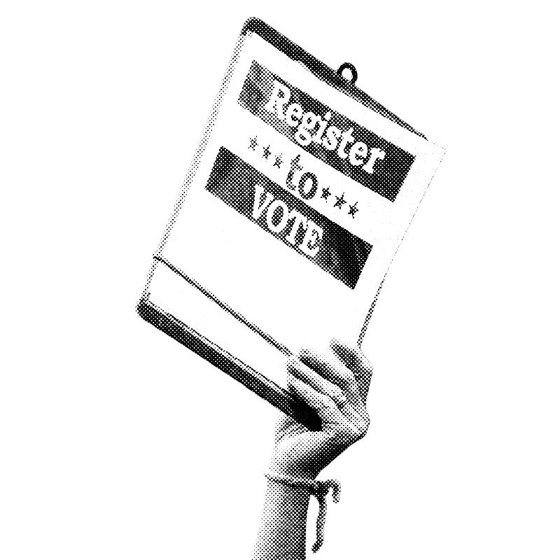 Prepare for elections with Mass 50501 and register to vote.