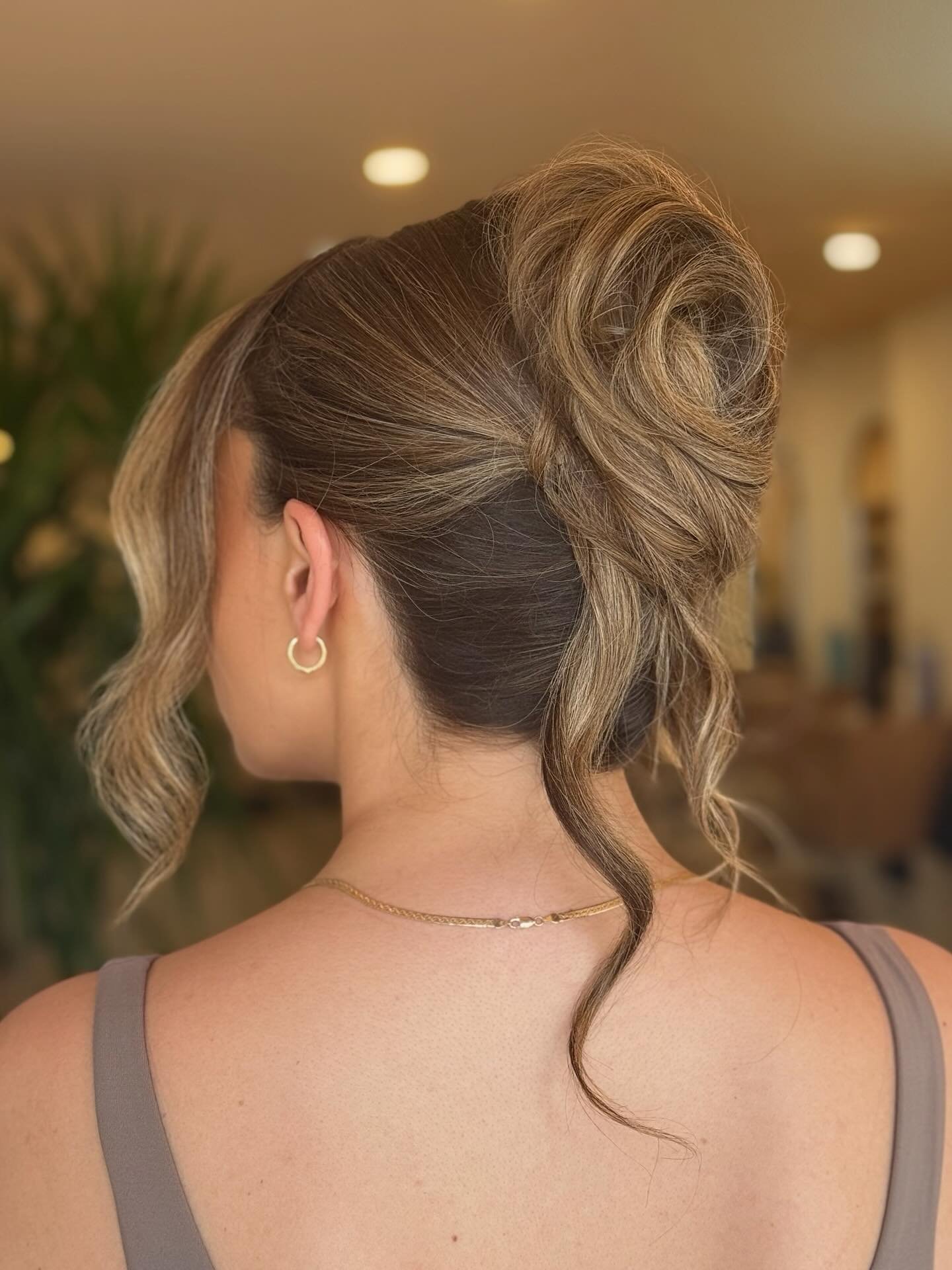 Engagement Party Updo ✨ by @skynormington
