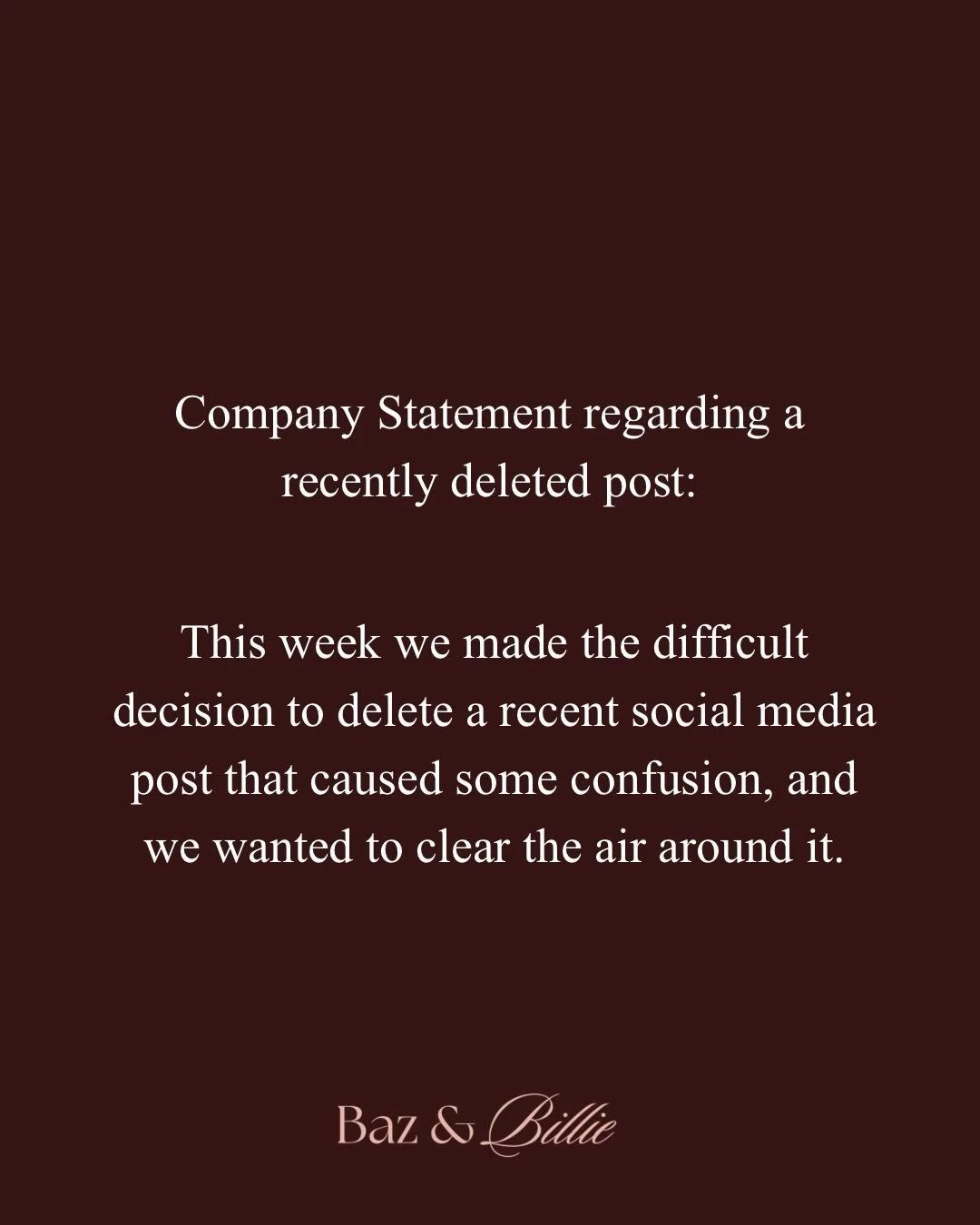 Addressing the confusion. We hope this clears things up.

Have you been waiting to visit Baz &amp; Billie? Now&rsquo;s the perfect time, all NEW CLIENTS snag 20% off your colour appointment, for a limited time! 👀👀😉😉 

#torontohairsalon #torontoda