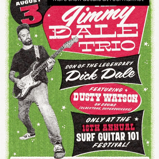 Poorman’s 15 Minutes of Fame: Jimmy Dale (The Jimmy Dale Trio, Son of Dick Dale, King of Surf Guitar) episode artwork