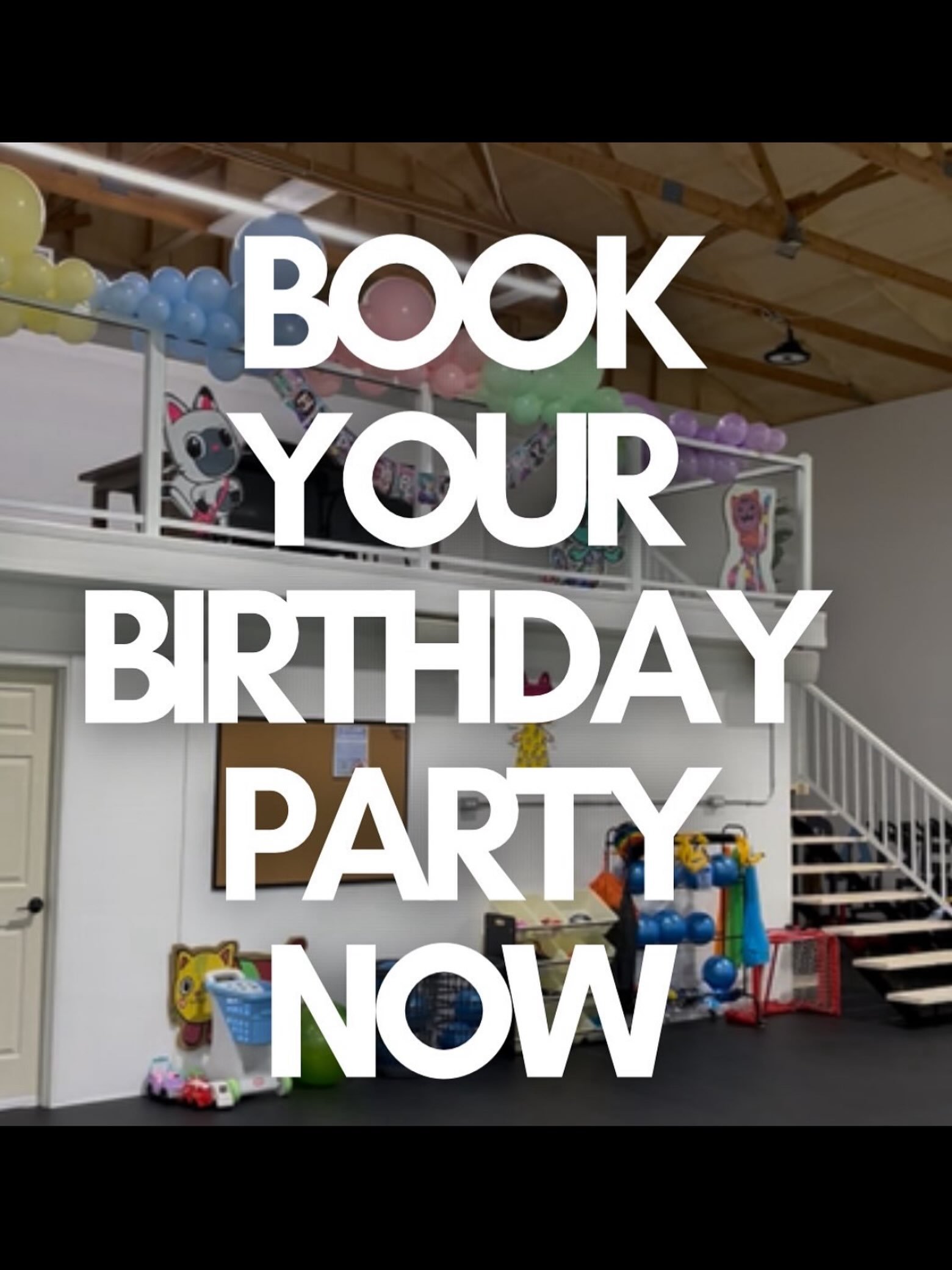 Don&rsquo;t feel like cleaning your entire house or frustrated with the scuffs on the wall? Book Raised for your child&rsquo;s next birthday. 

Mini sticks, bouncy castle, dance parties, dodgeball and much more plus eat your food and cake upstairs in