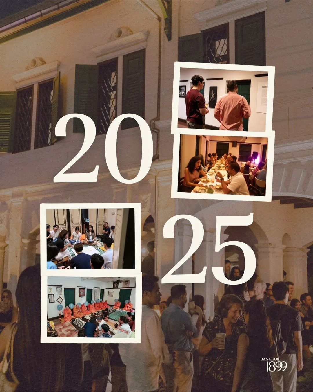 What a year at Bangkok 1899!

Our revitalized cultural &amp; civic hub is more vibrant than ever: full of life, creativity and community. This year, we proudly expanded our public programming, hosting meaningful gatherings, supporting artists and wel