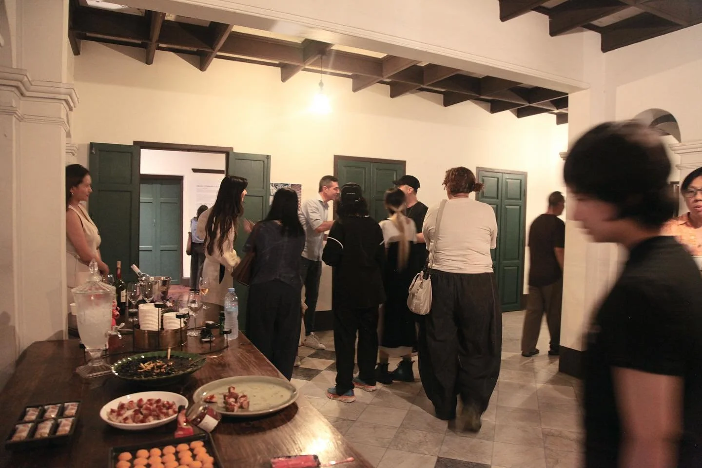 Moments from &ldquo;ปลุกเสก: Community Alchemy&rdquo; Exhibition Opening

ปลุกเสก: Community Alchemy positions gilding not as decoration, but as a critical act. The project treats gold as a deliberate gesture of symbolic revaluation. A material histo