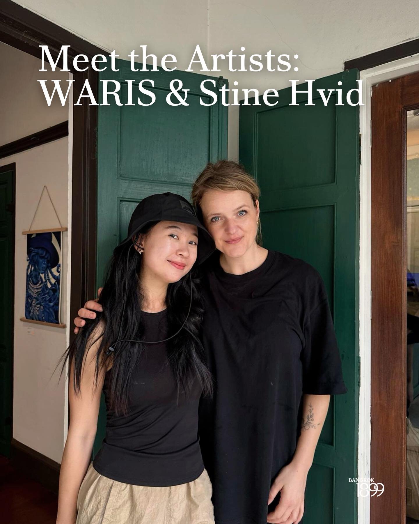 While staying in Bangkok 1899&rsquo;s Artist Residency, street artists Stine Hvid (@stinehvid) and WARIS (@waris_msv) collaborated on a project for International Women&rsquo;s Day. Read their story on how they met and their individual journeys of bei