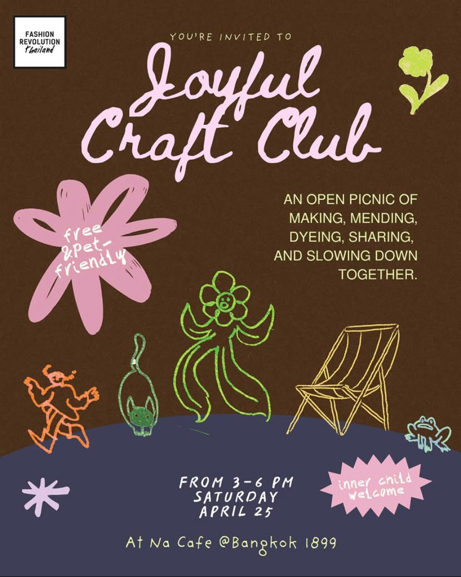 Joyful Craft Club by Fashion Revolution Thailand