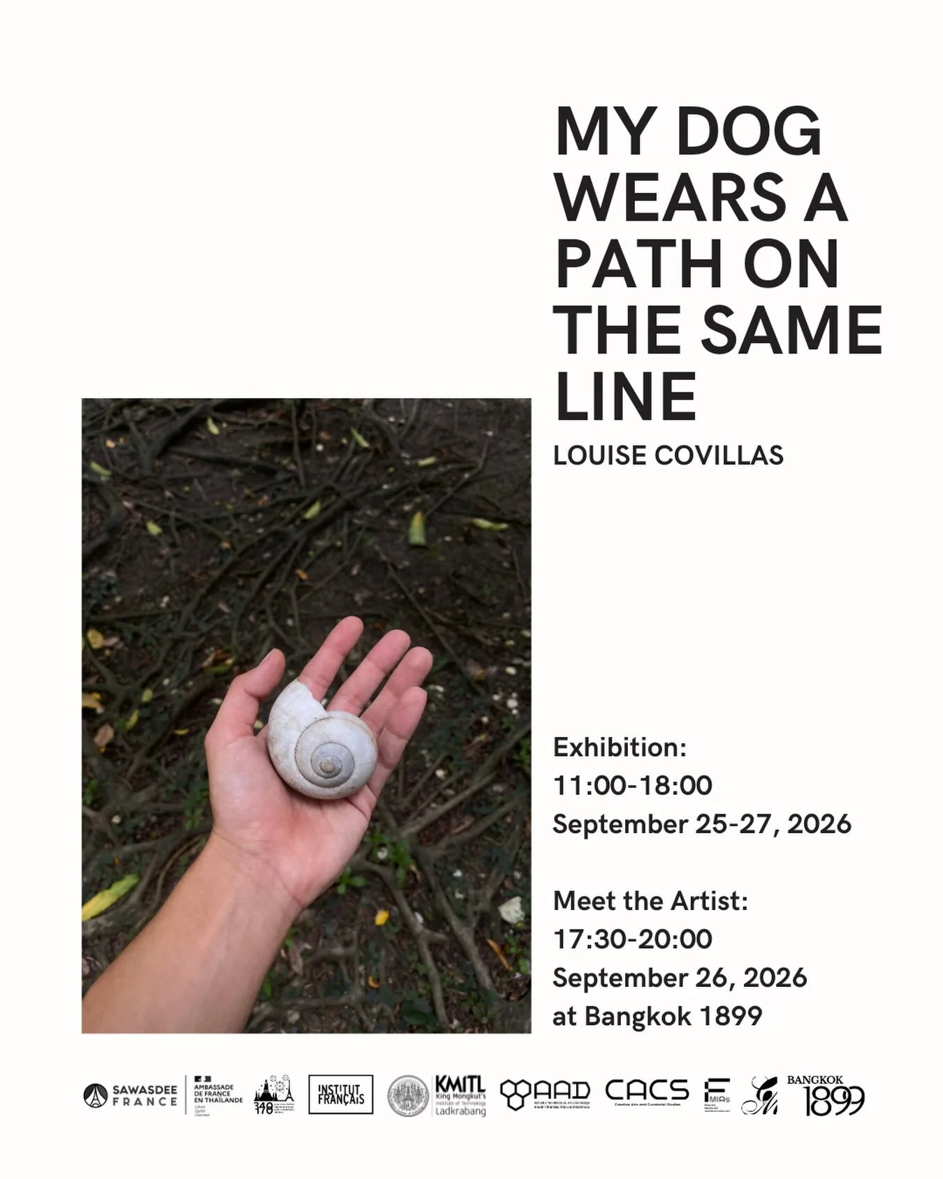 Join us at Bangkok 1899 for an engaging evening with artist Louise Covillas! Meet the artist and gain unique insights into her creative process and research developed during her month-long residency in Thailand as part of the 2026 edition of the &ldq