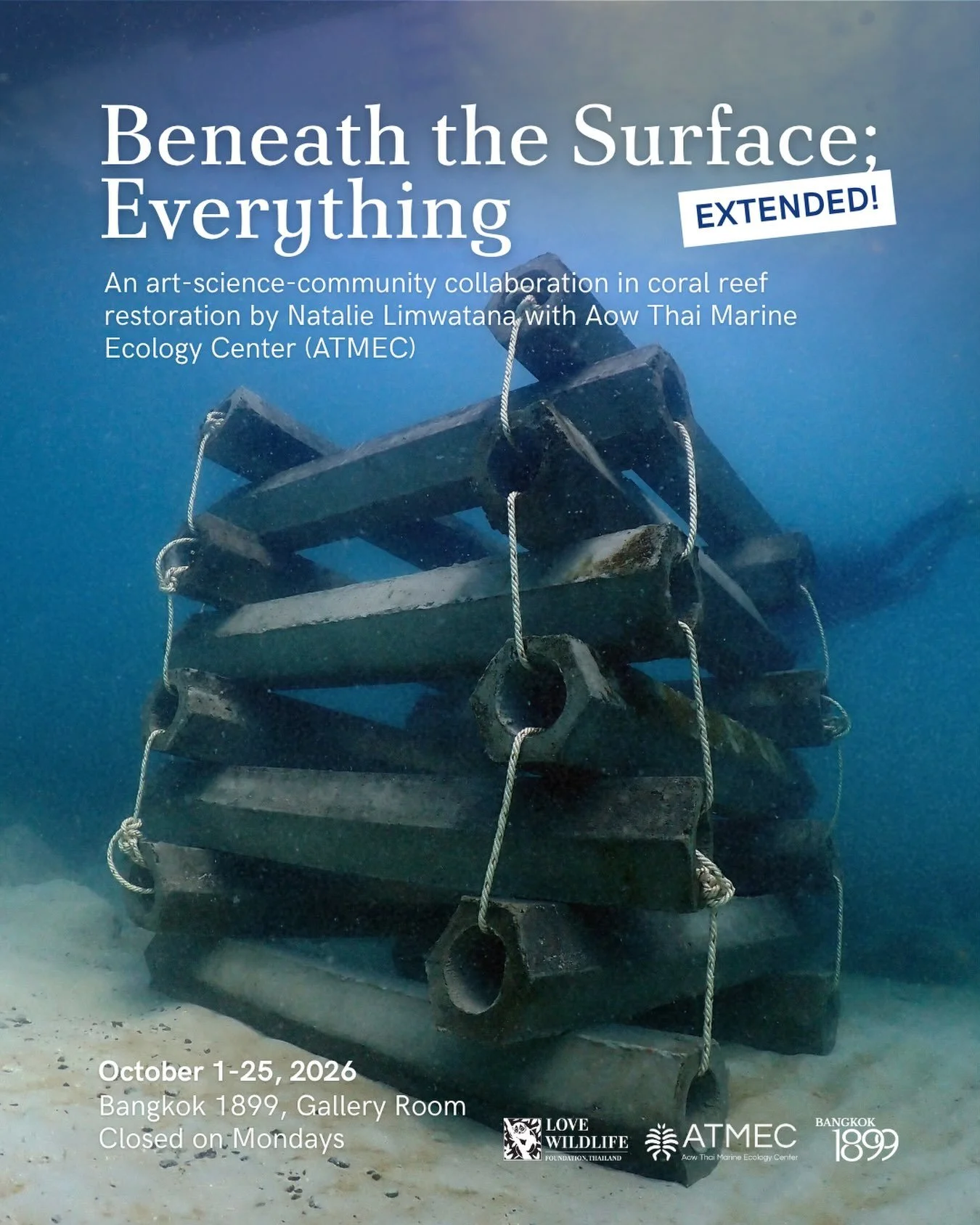 Good news: we&rsquo;re keeping the doors open a little longer! 🌊

Beneath the Surface; Everything has been extended through Sunday, October 25, so there&rsquo;s still time to dive in or come back for a second look.

Now - October 25
🕚 11:00 - 18:00