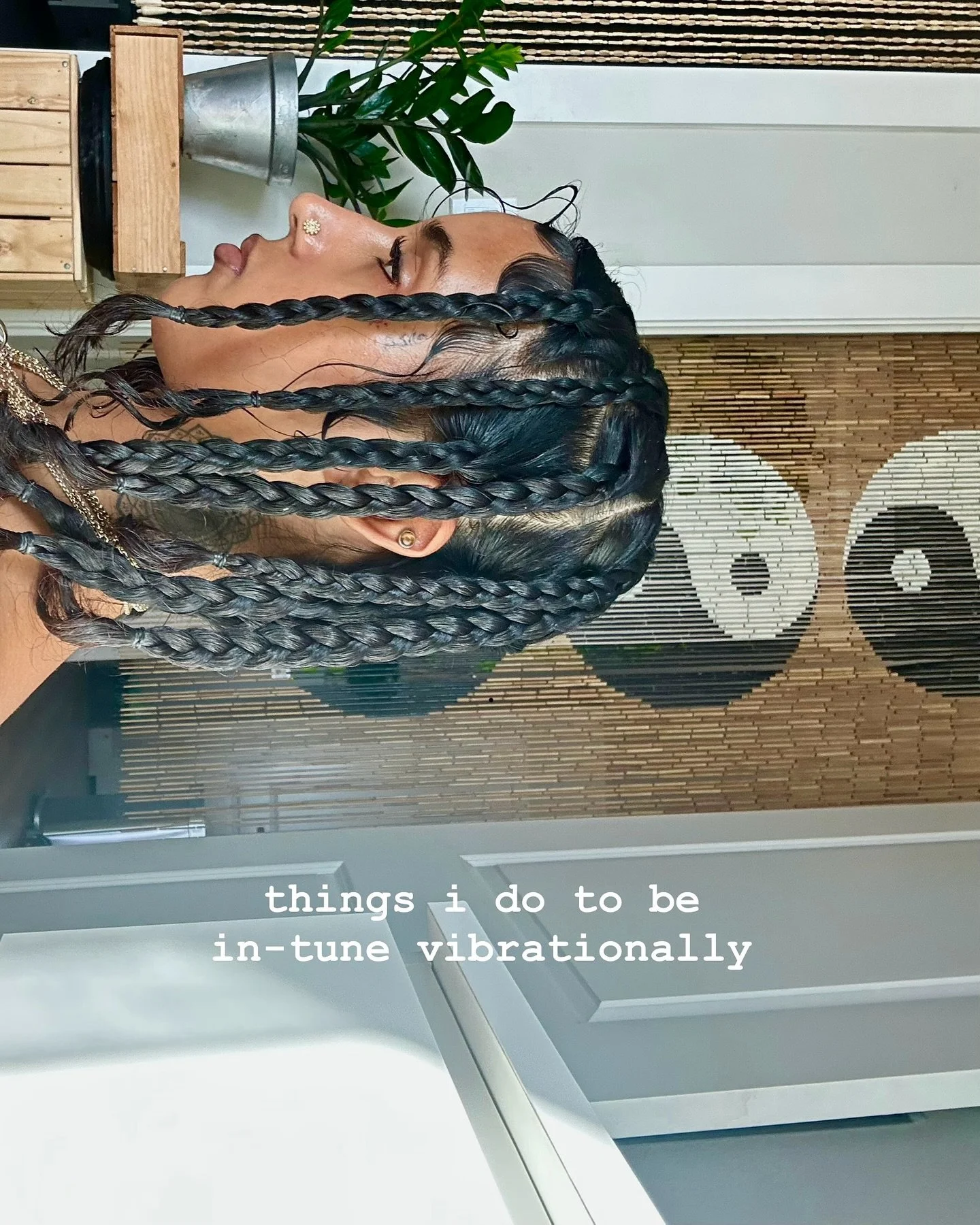 things i do to be in tune vibrationally 🪶