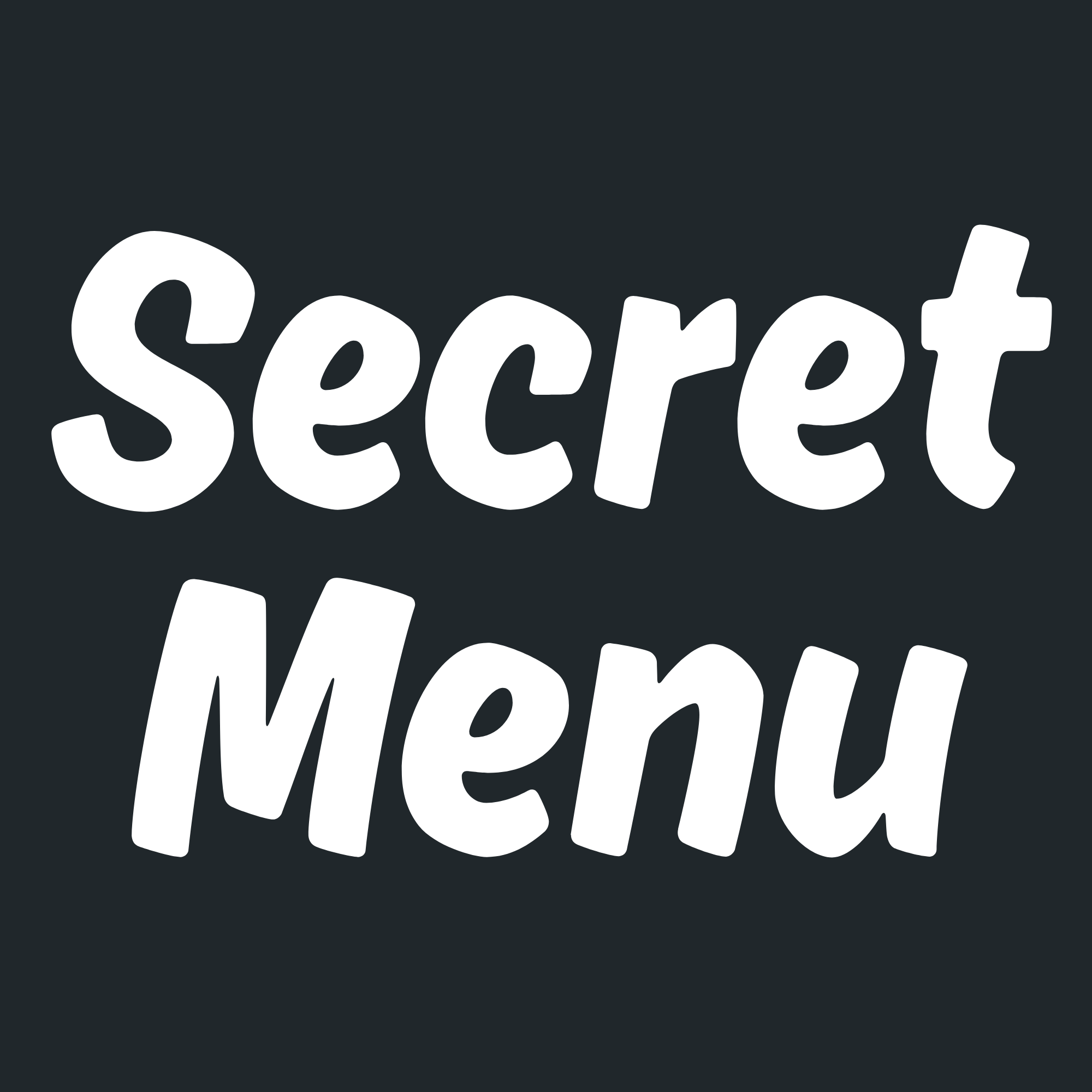 Shop Menu Cards - QR Code Cards, Envelopes, Card Holders — Secret Menu