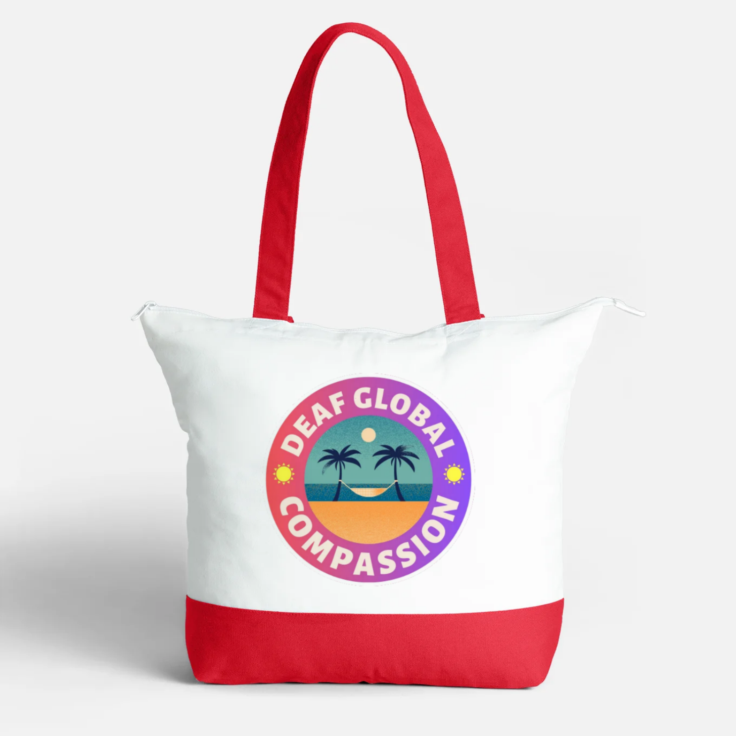 Web - Tote Bag (Red-White) with Zipper (1).png