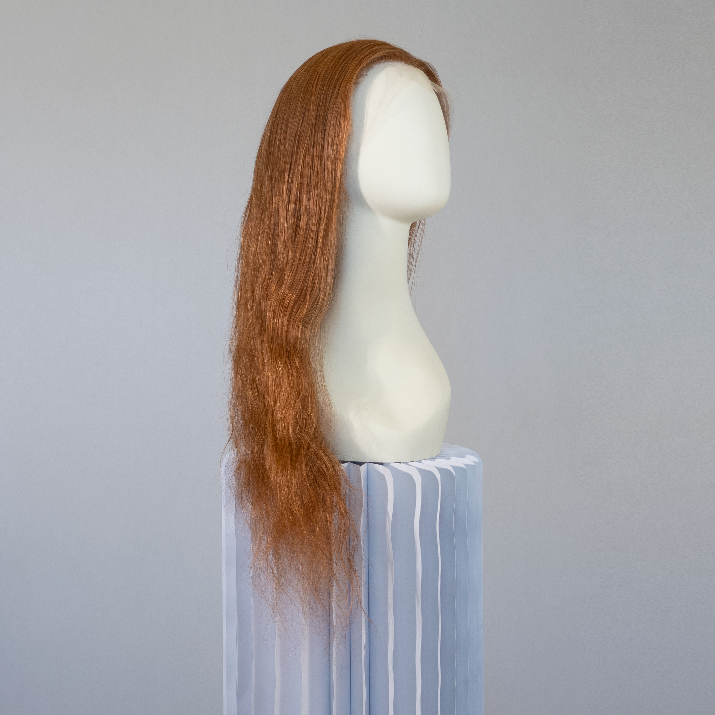 Long Women’s Lace Wig in #7C