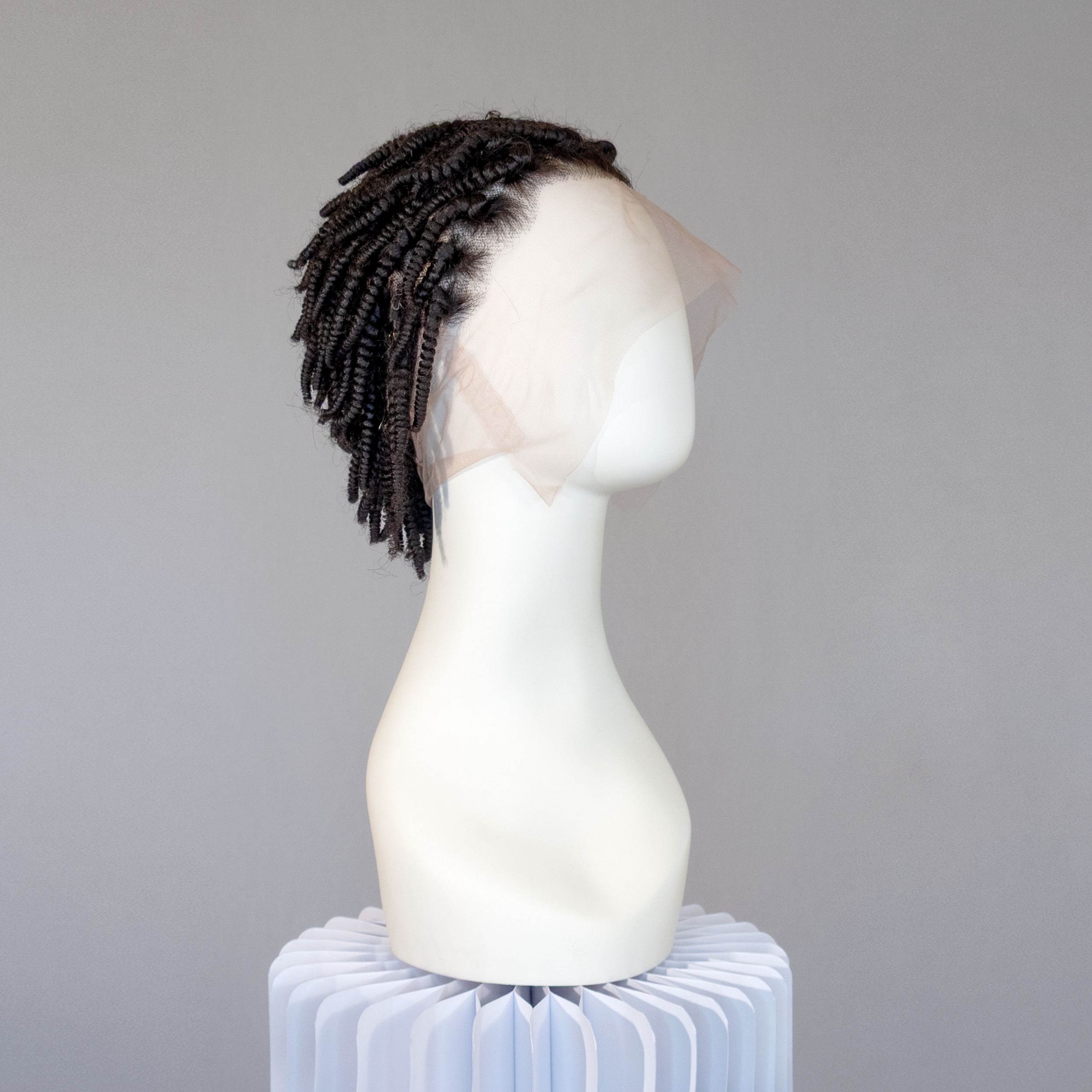 4B Coiled Textured Lace Wig