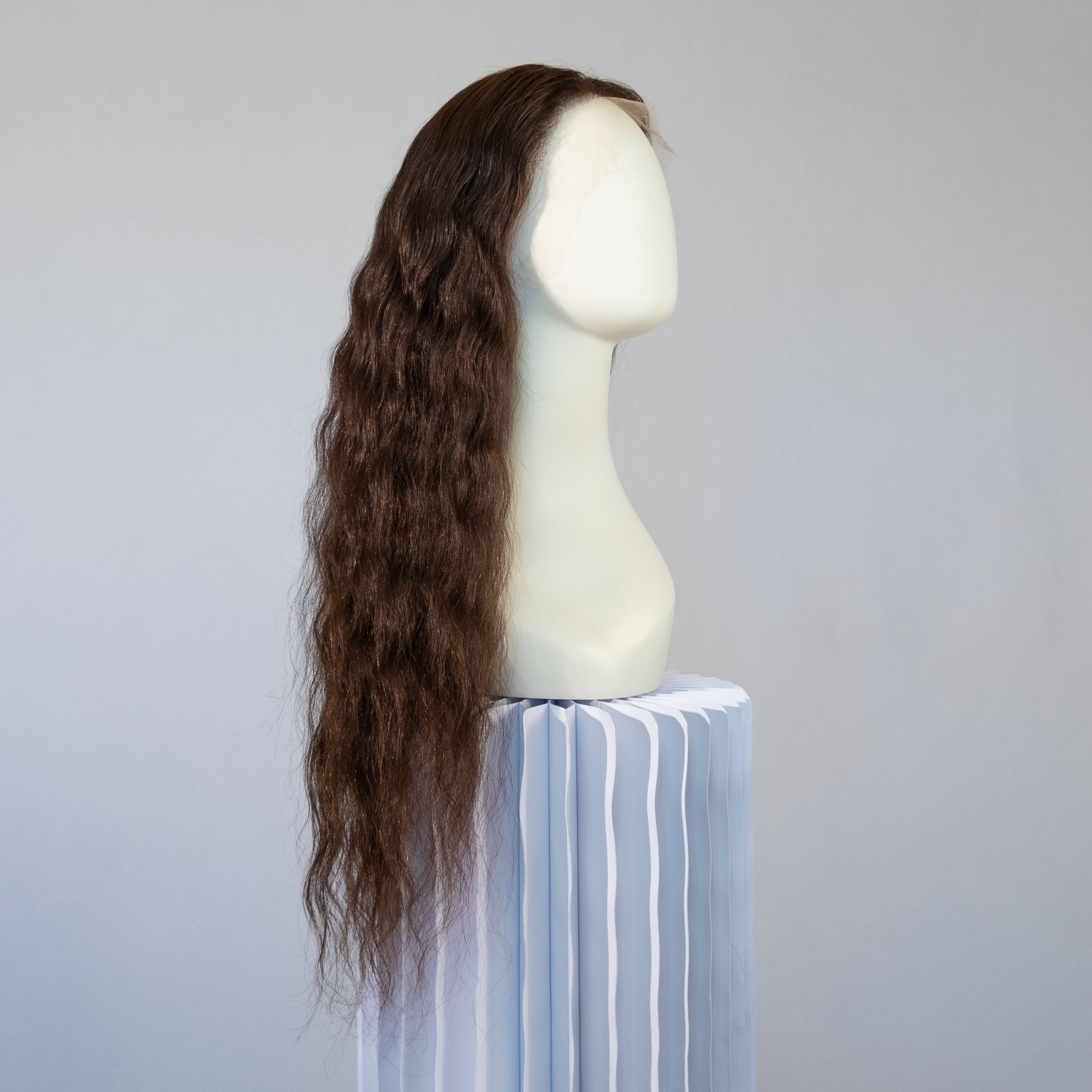 Long Women's Full Lace Wig in #3