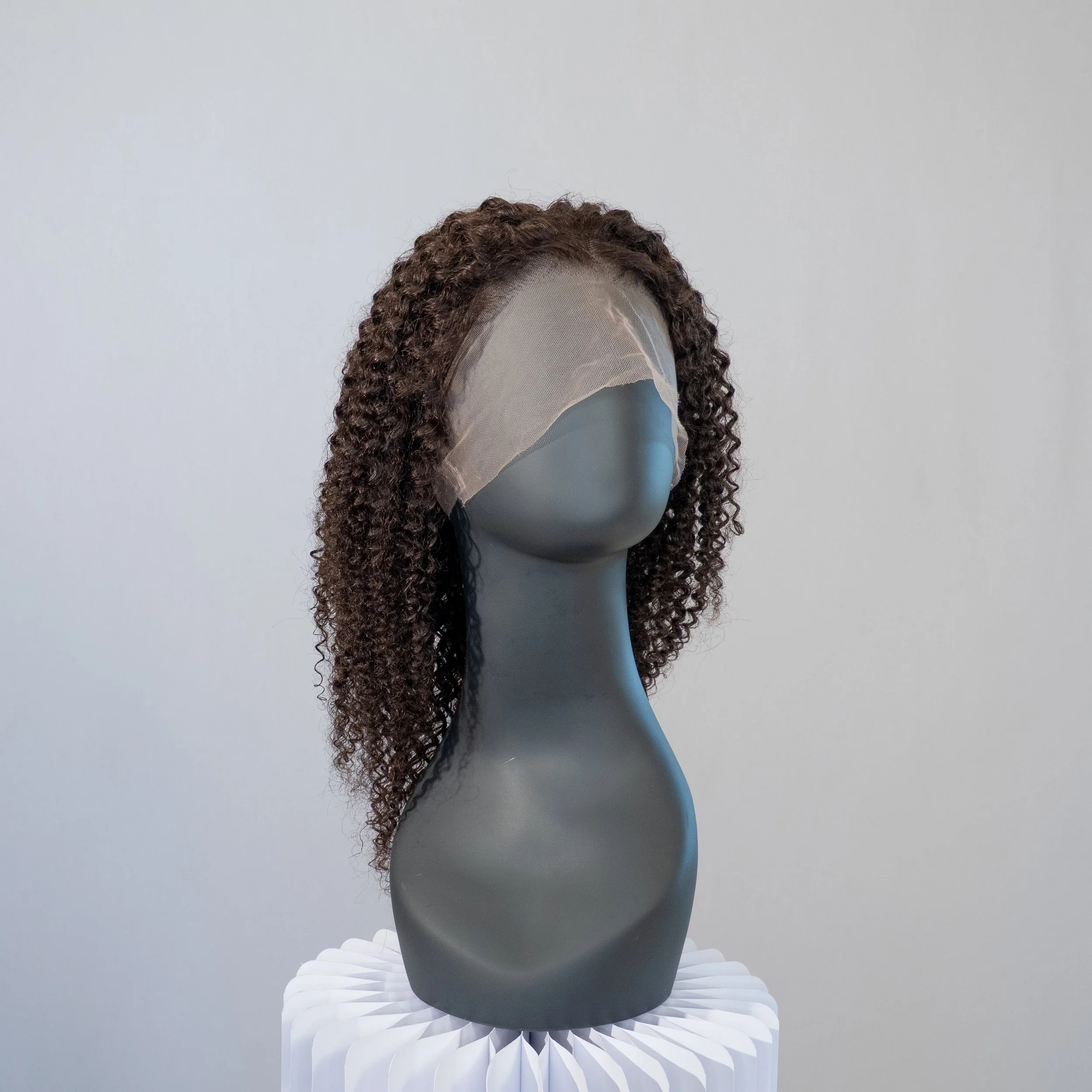 3C Kinky Curl Texture Lace Wig