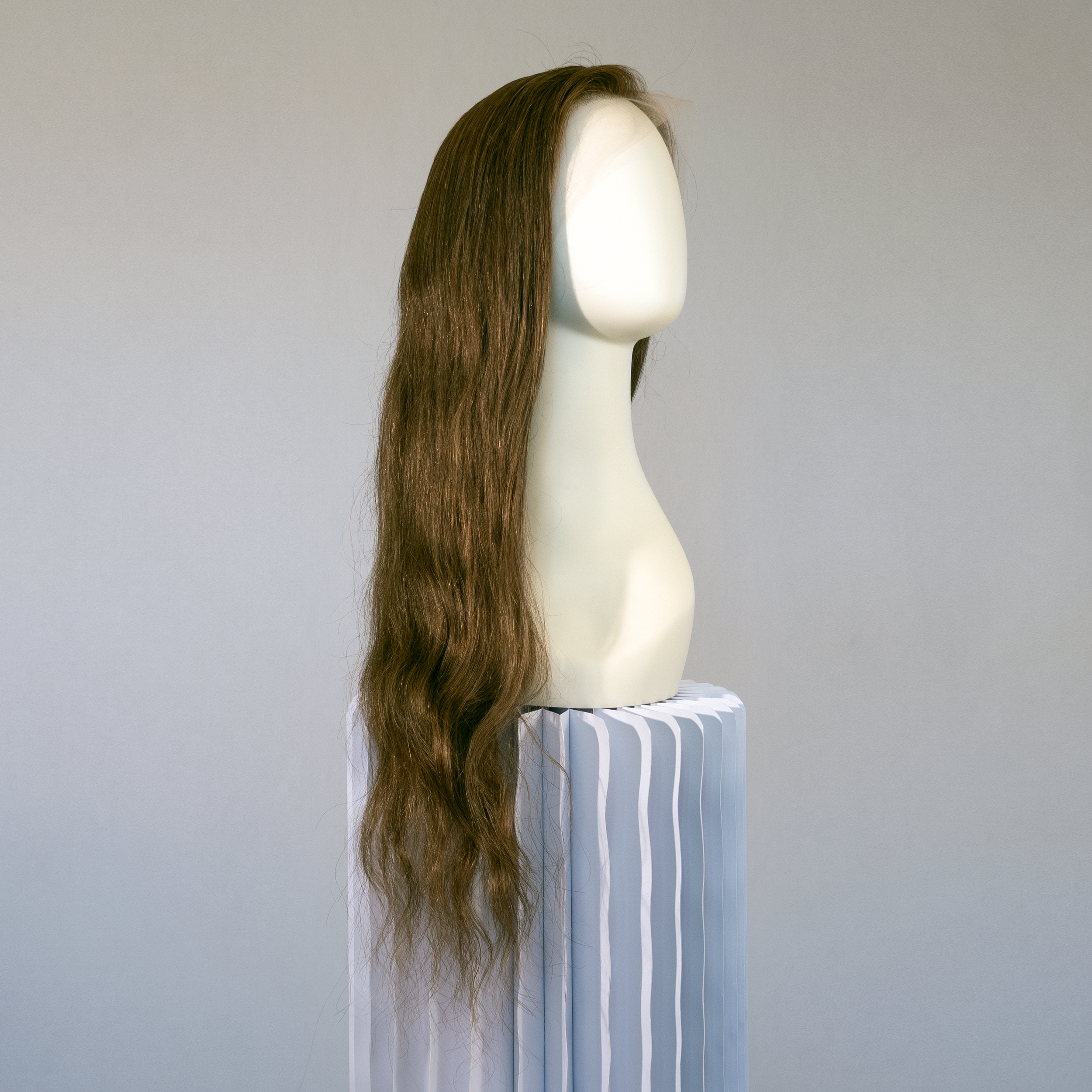 Long Women’s Lace Wig in #5A