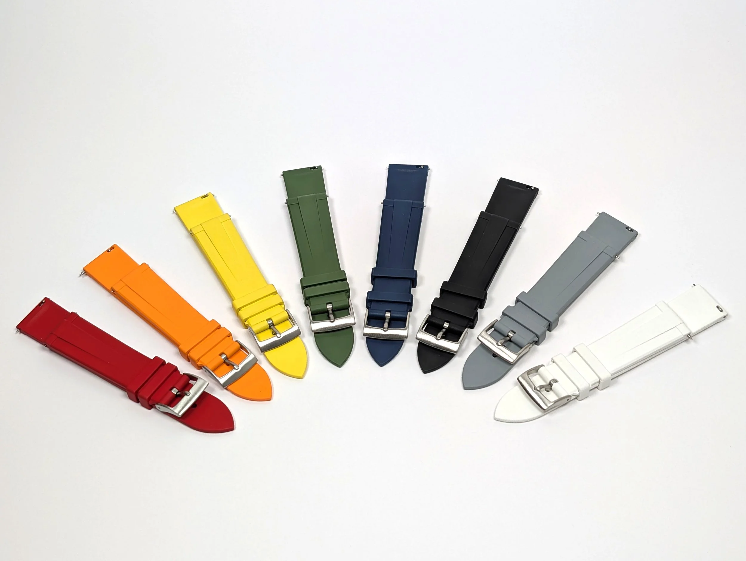 Extra Watch Strap - Premium FKM Rubber 20mm