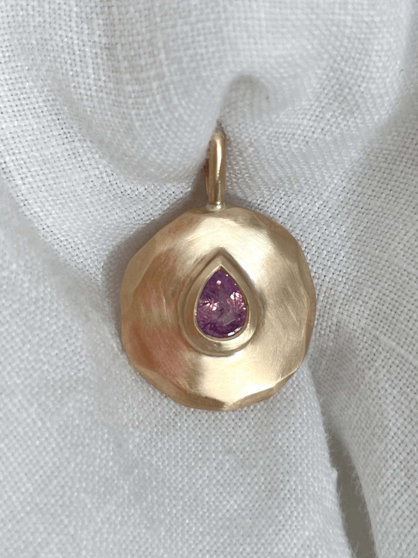 Maddie Pendant No.2 - 0.61ct Pink Silky Sapphire