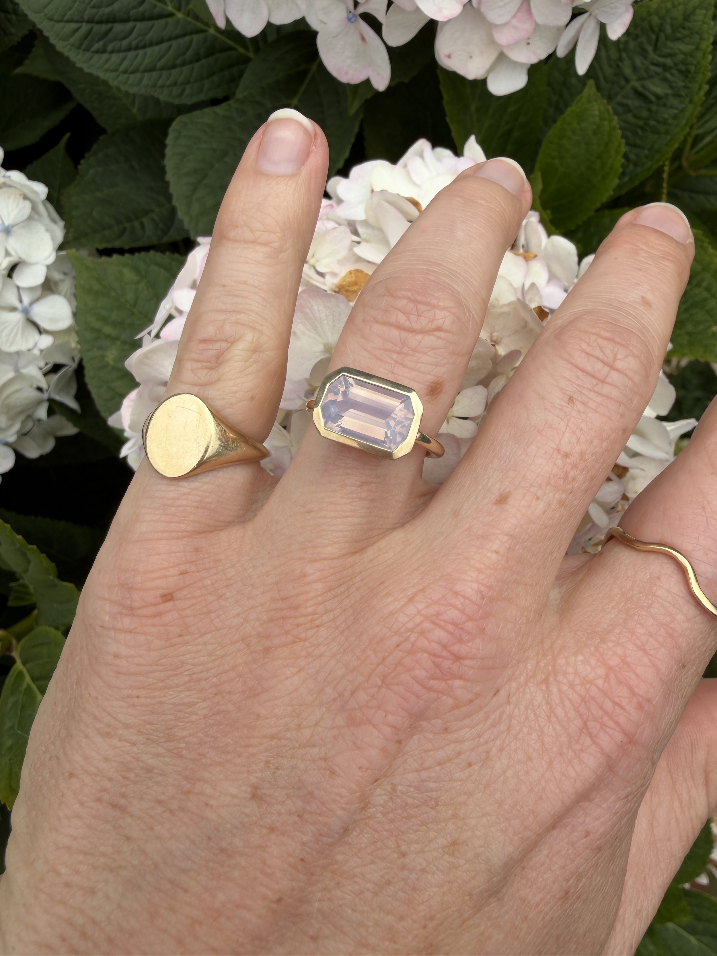 Frame Ring - Lavender Amethyst