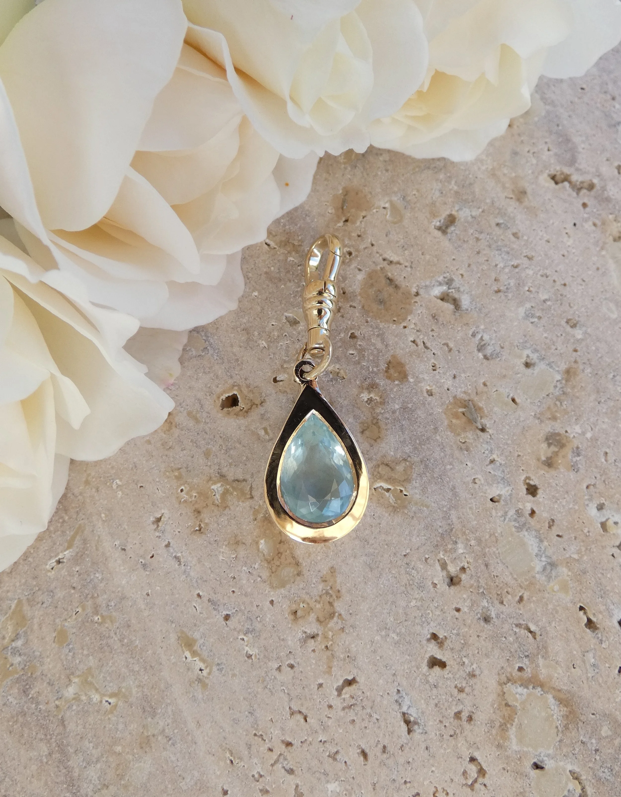 James Pendant - Aquamarine