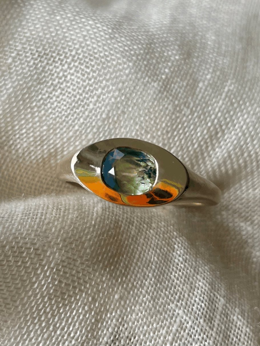 The Parti Sapphire Ring