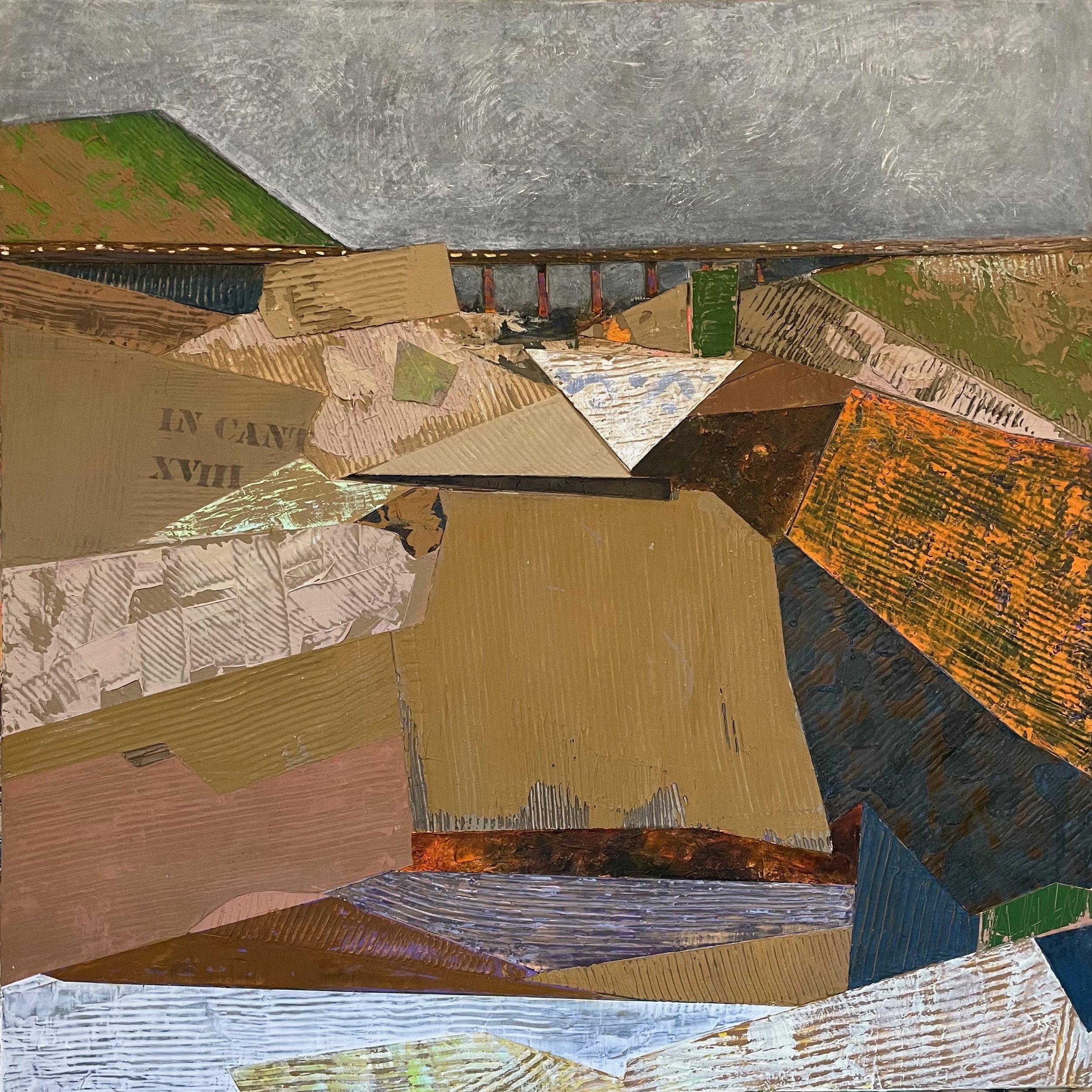 Open Pit Mine |
40 x 40 inches
acrylic on canvas