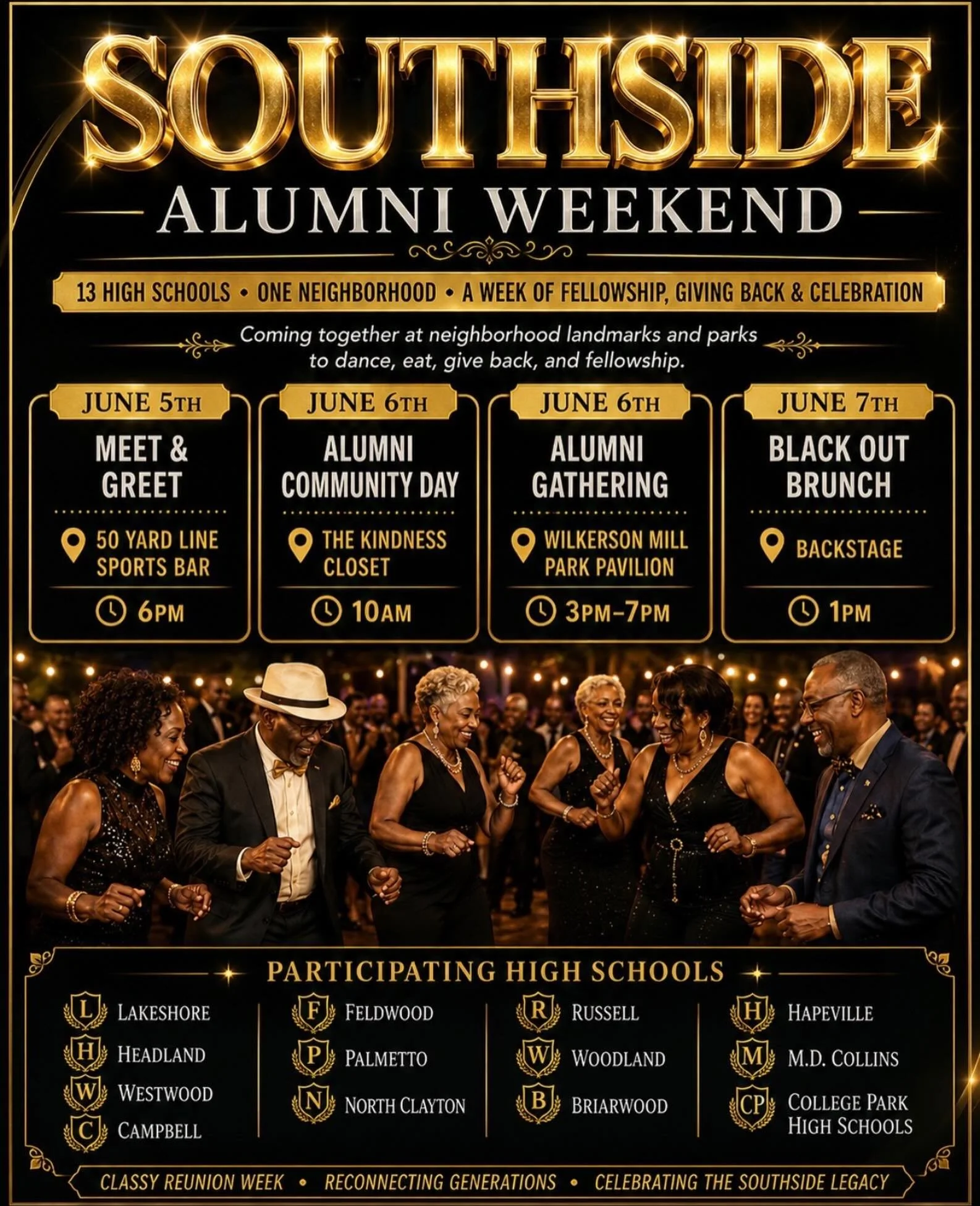 Southside Alumni Weekend is more than a reunion &mdash; it&rsquo;s a celebration of legacy, fellowship, community, and Southside pride. From giving back and reconnecting generations to dancing, brunch, and fellowship, this week is about honoring the 