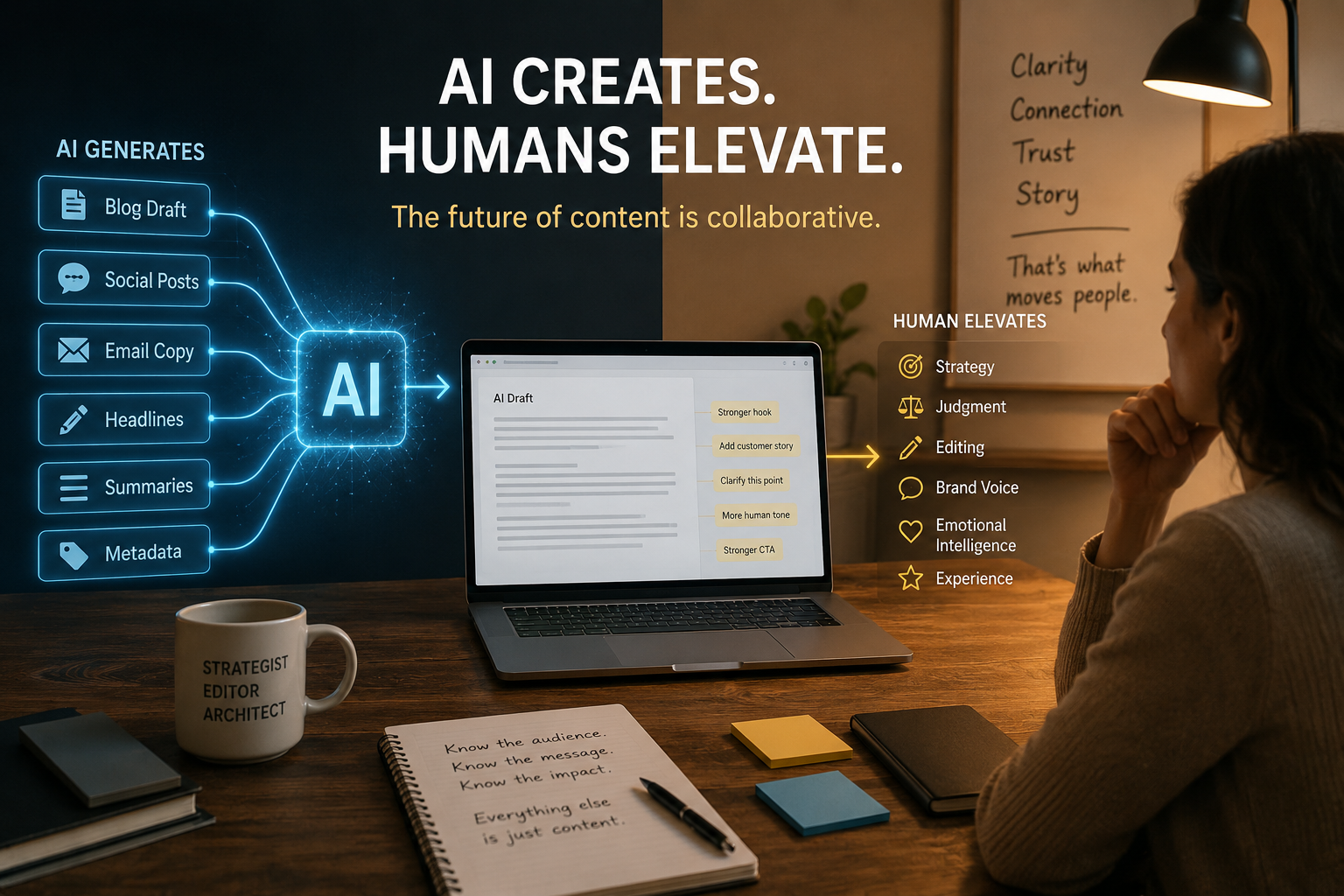 The Future of Content Writing Isn't Less Human. It's More Strategic.