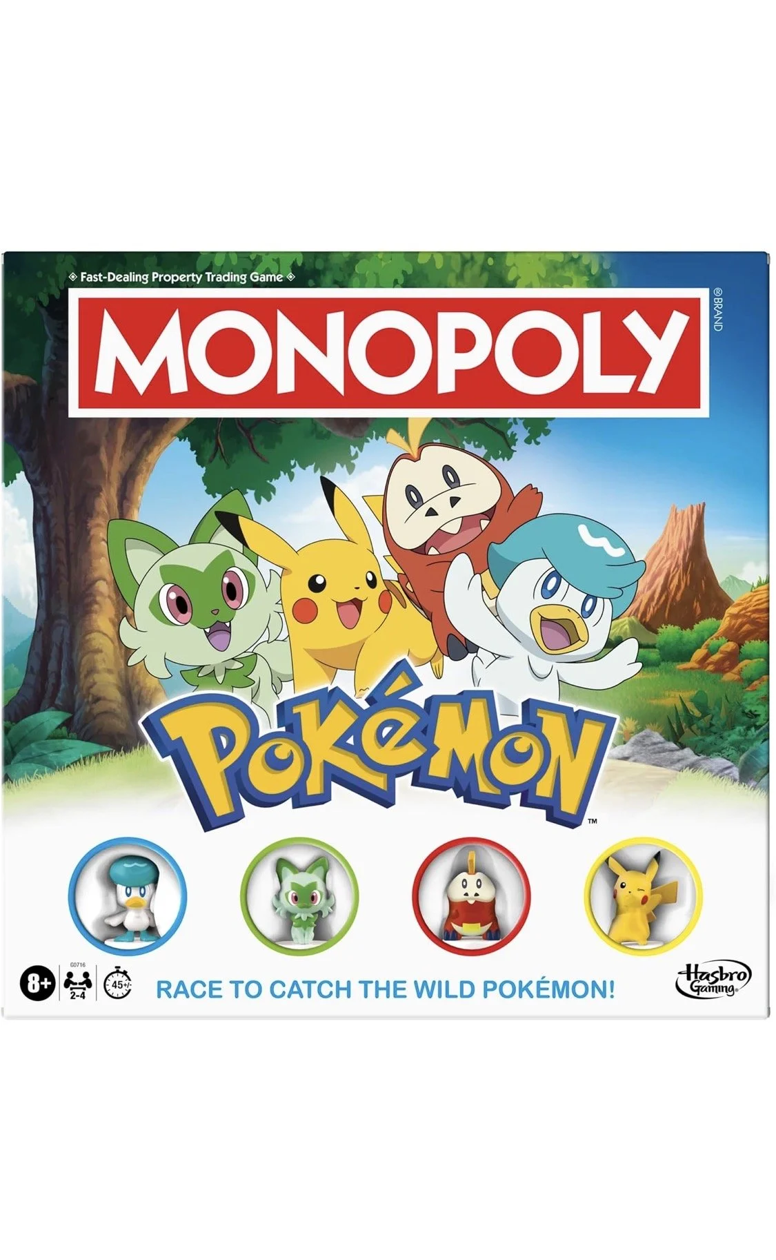 Monopoly Pokémon edition board game featuring popular Pokémon characters