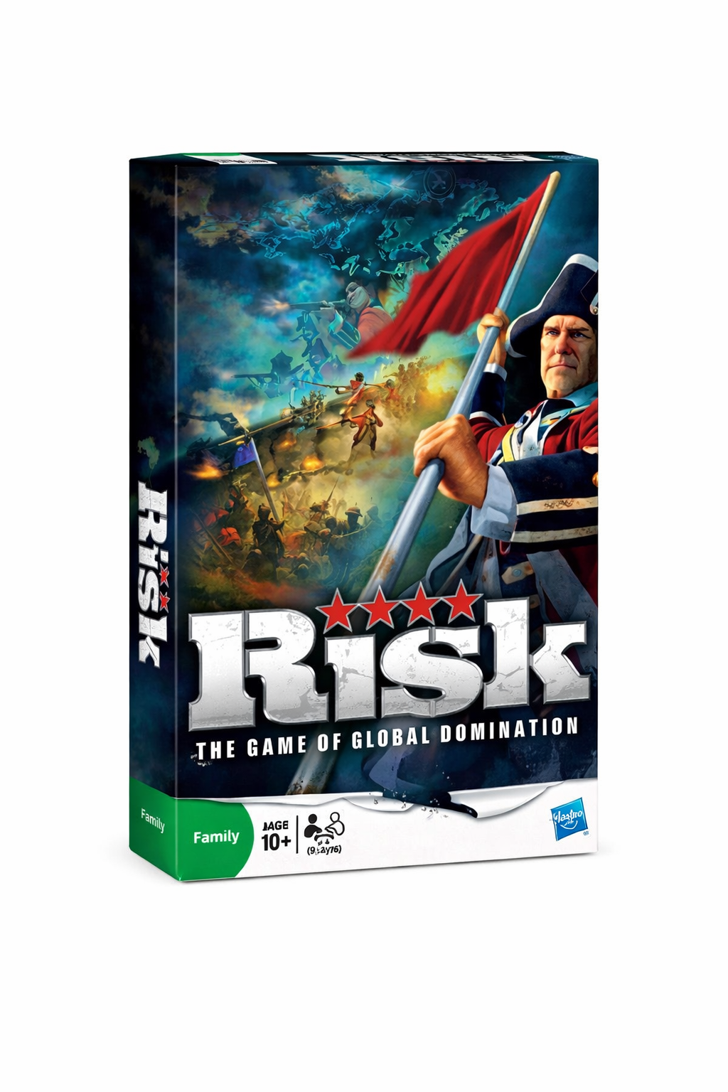Risk strategy board game for global domination and military conquest