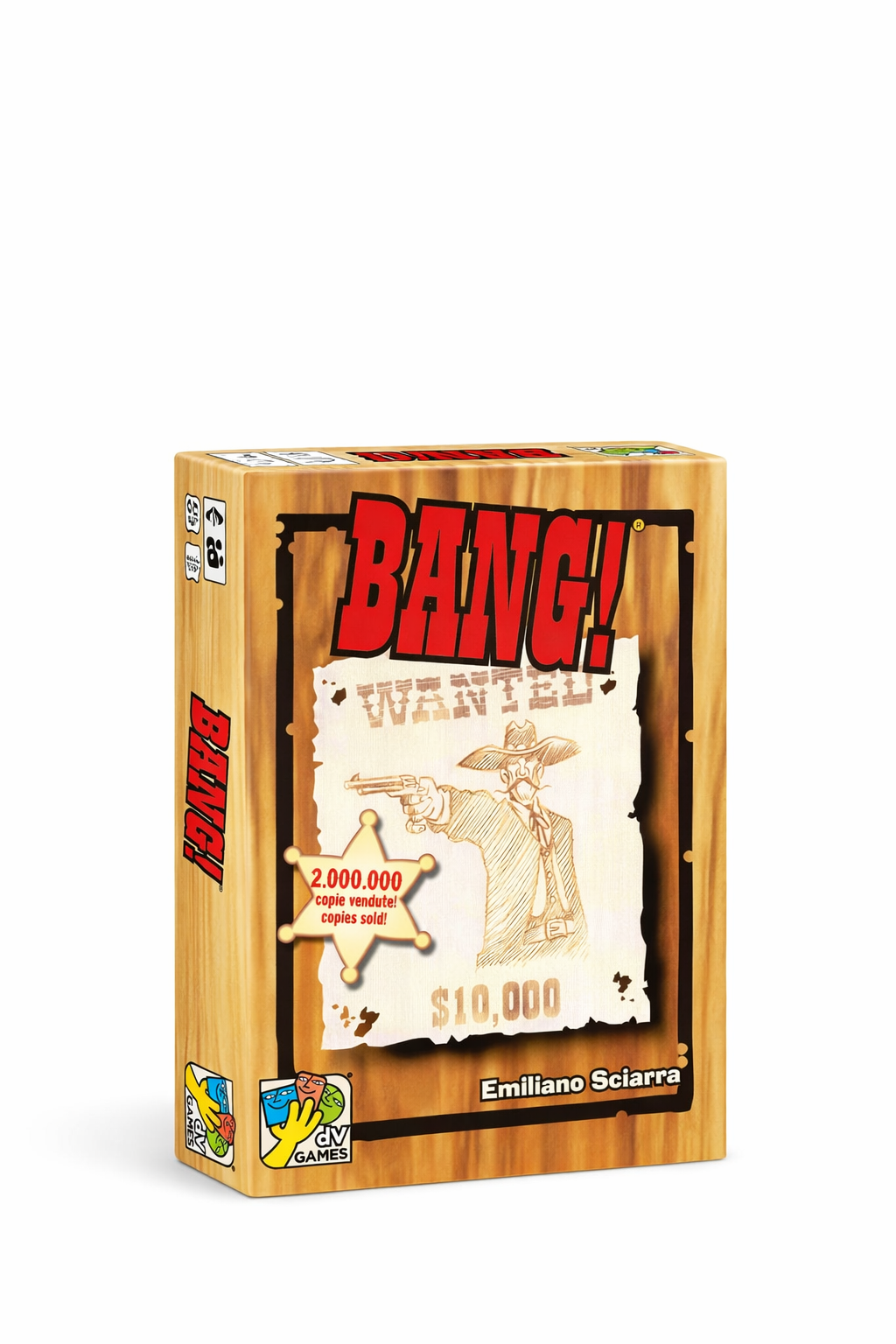 Bang! Wild West card game with cowboy duel theme