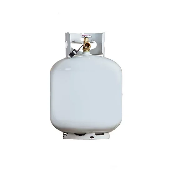 Standard propane tank used for outdoor heaters, grills, and event equipment at weddings, parties, and outdoor gatherings.