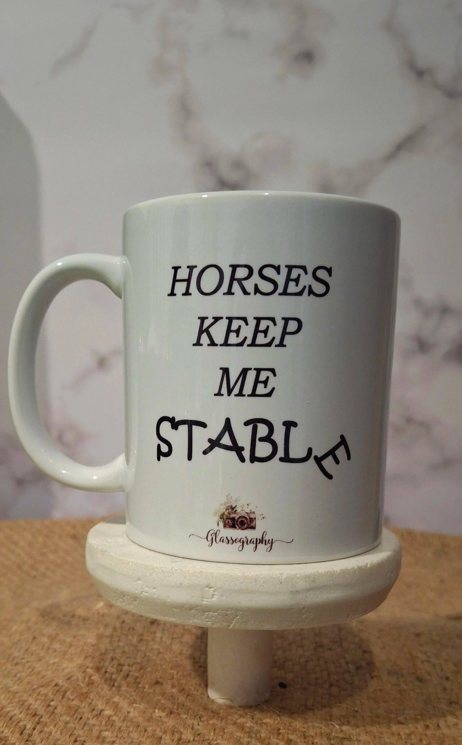 Horses Keep Me Stable - Back