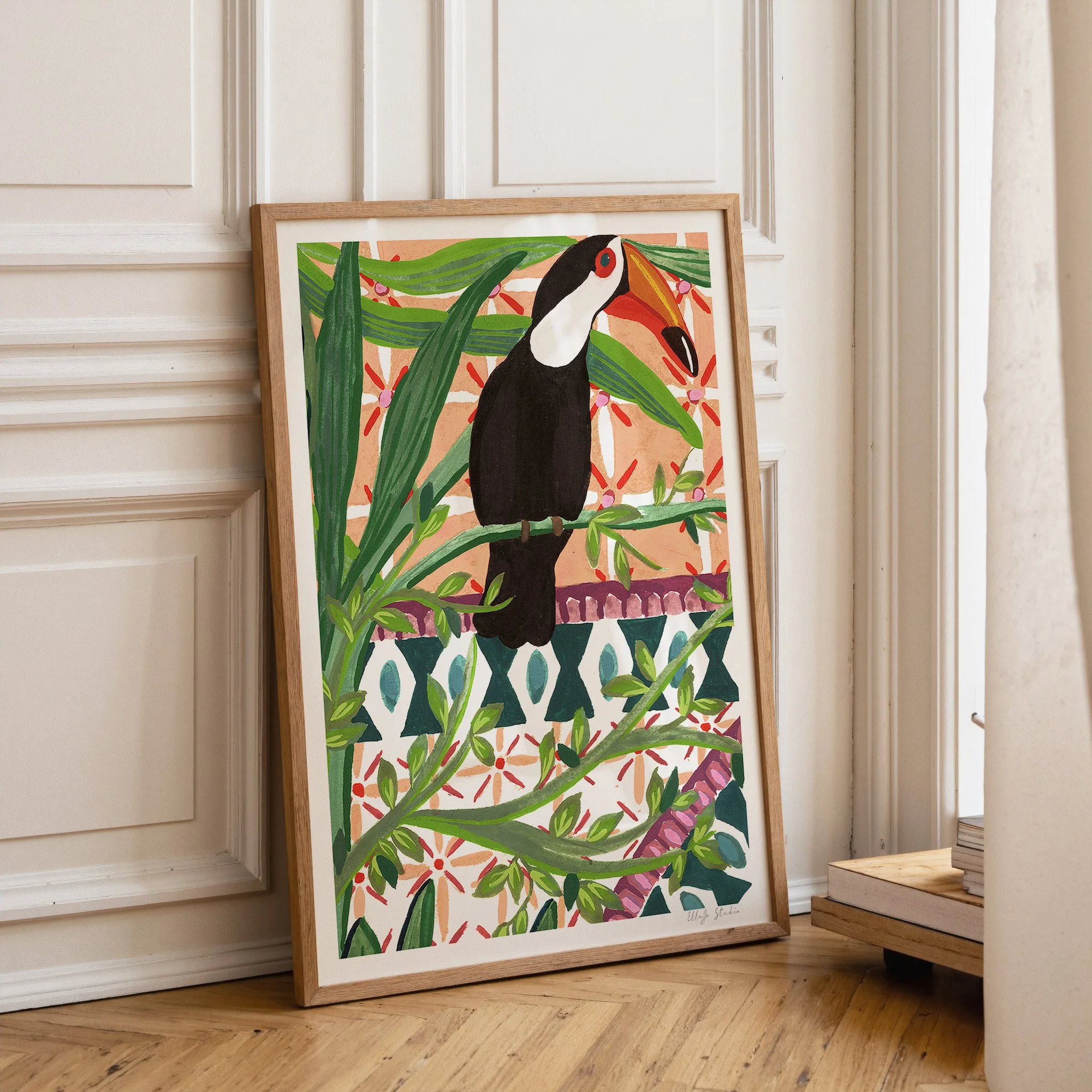 Toucan Leaning Frame.jpg