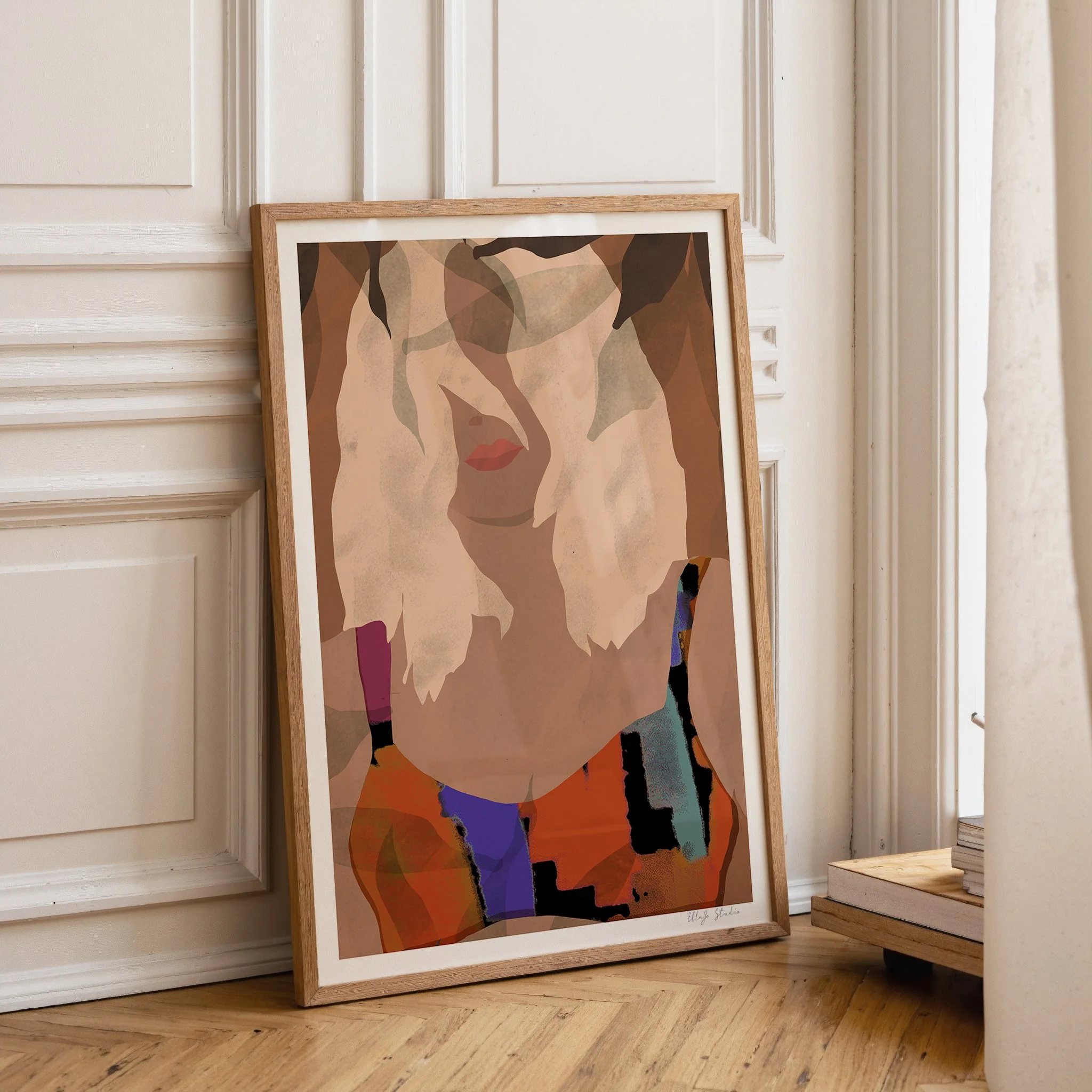 Beachy Sunset Leaning Frame.jpg