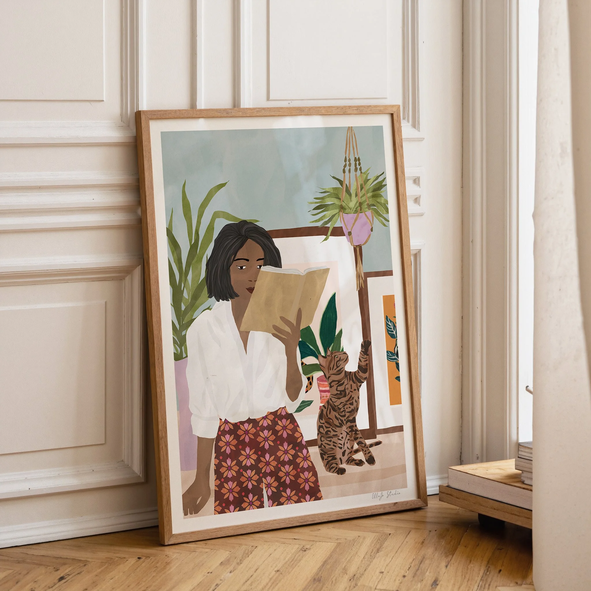 A Quiet Corner II Leaning Frame.jpg