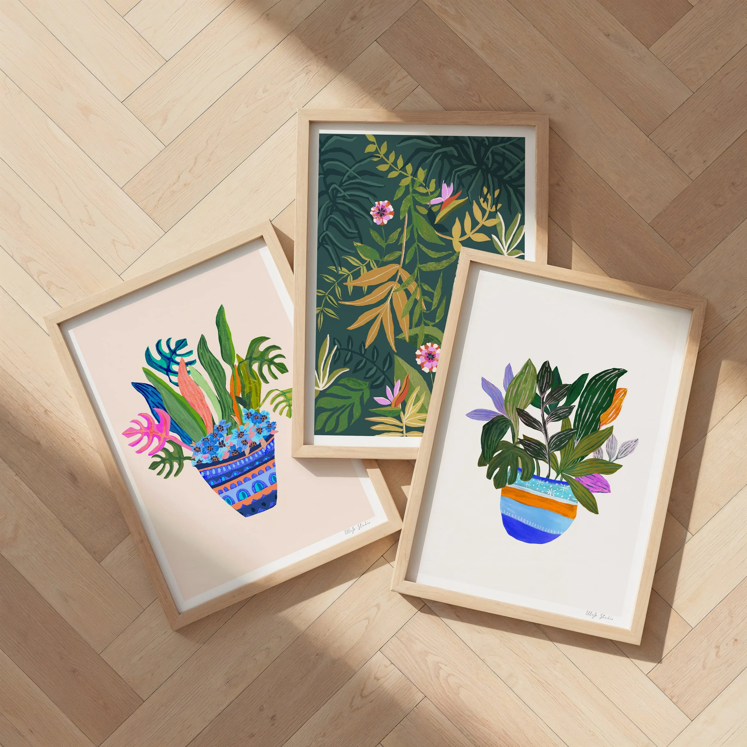 Botanical Jungle A5 Set