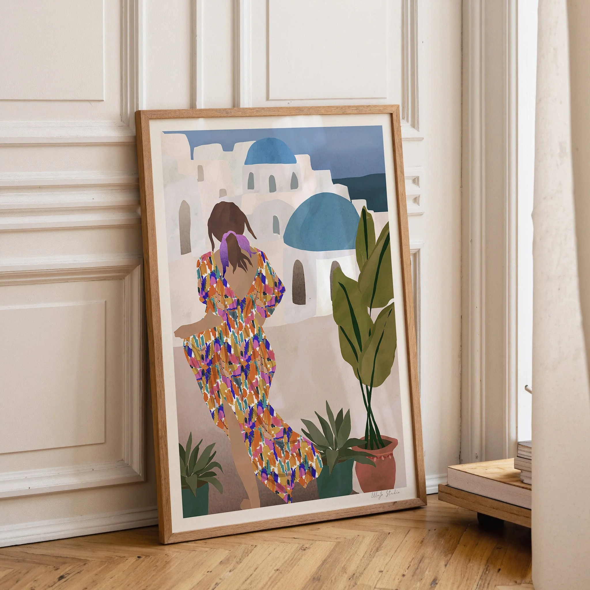 Rooftop Sunset Leaning Frame.jpg