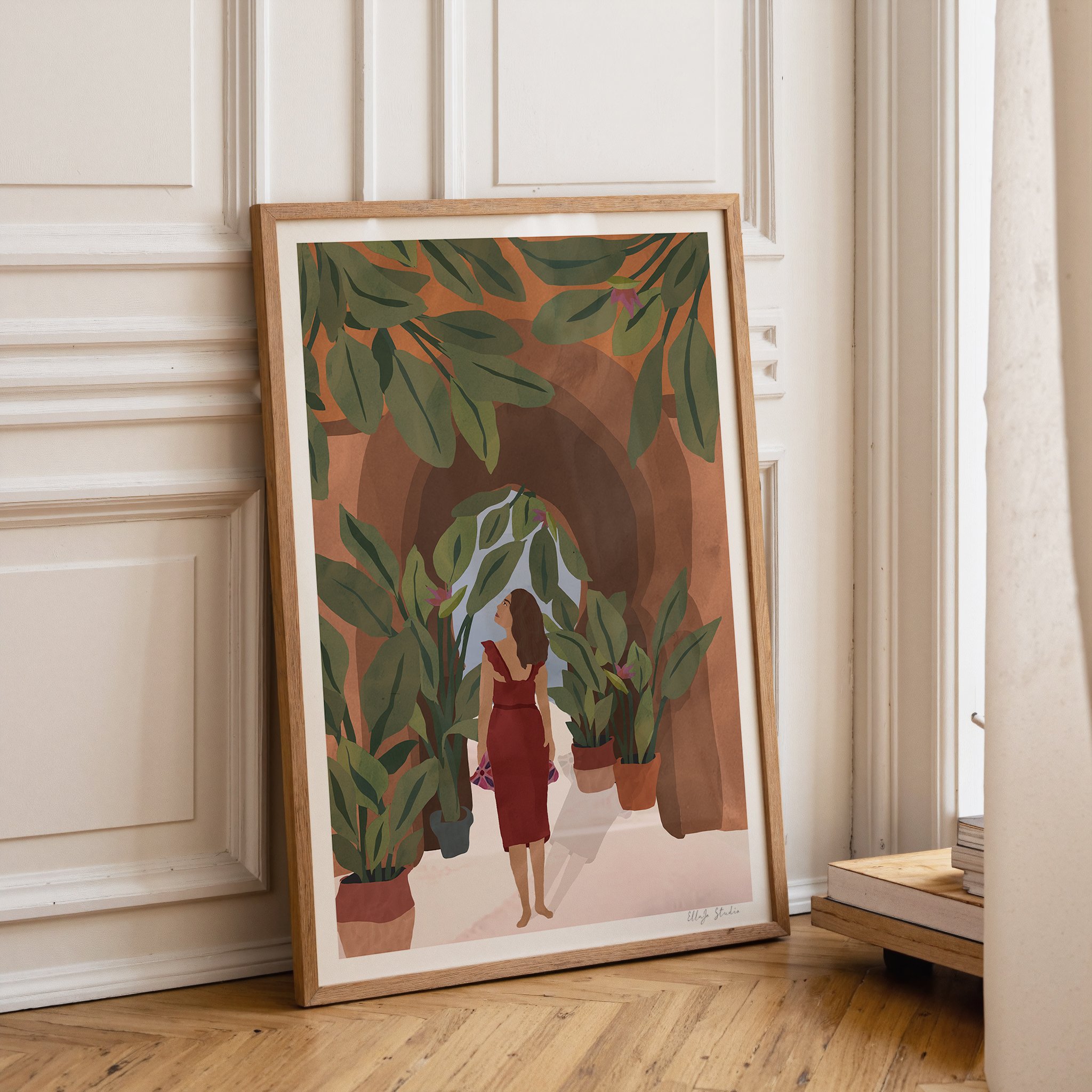 Botanical Riad Leaning Frame.jpg